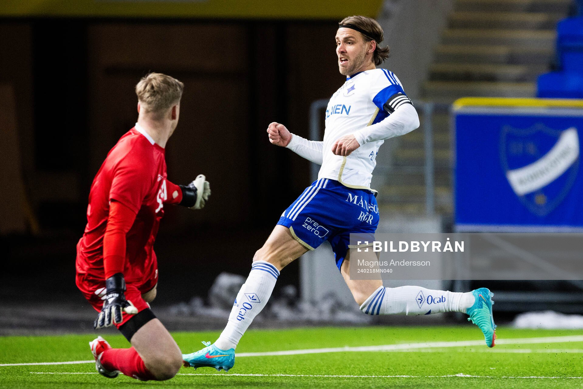 IFK Norrköpings Christoffer Nyman gör 1-0