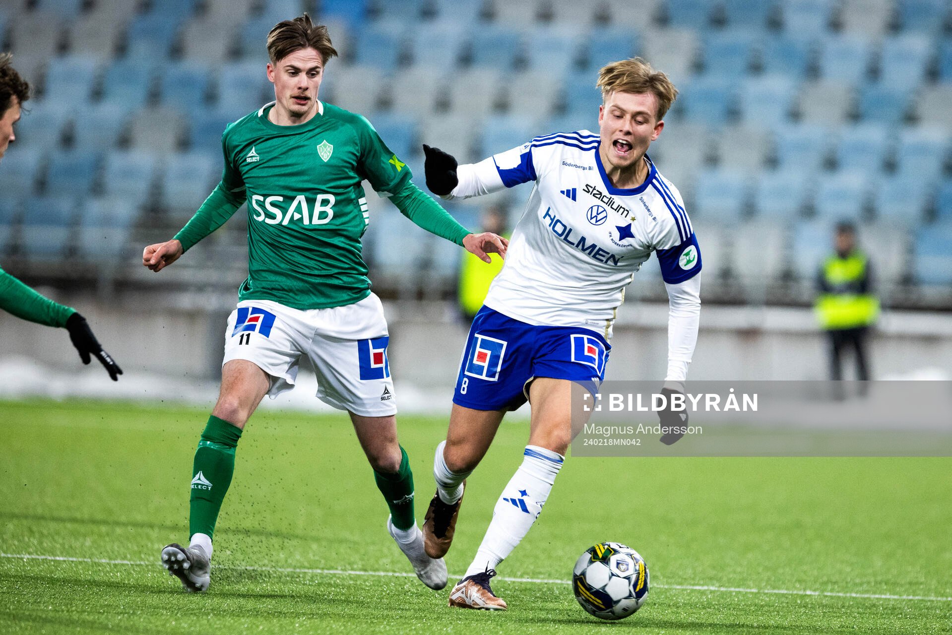 Brages Johan Arvidsson IFK Norrköpings Isak Andri
