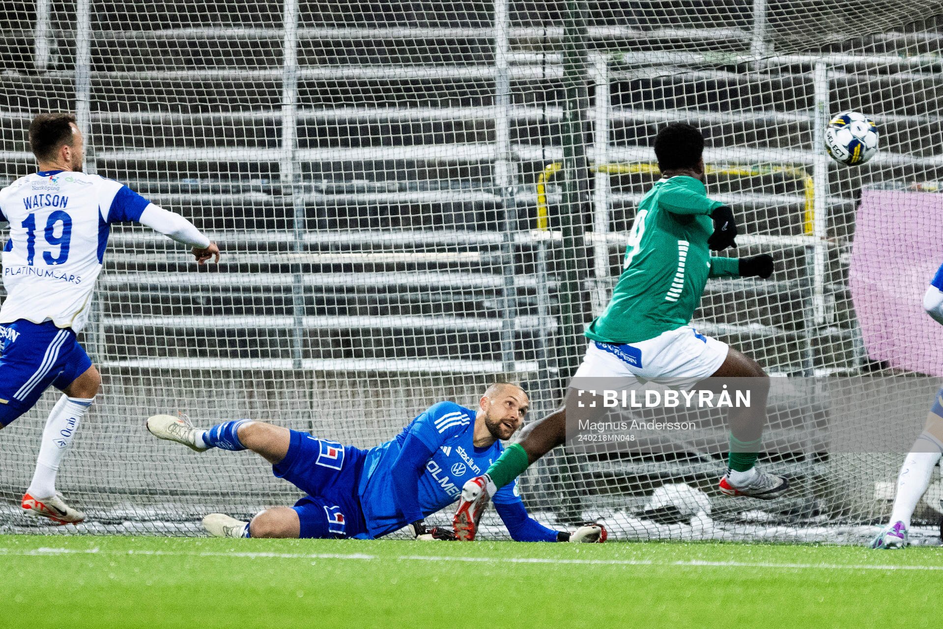 IFK Norrköpings målvakt Oscar Jansson
