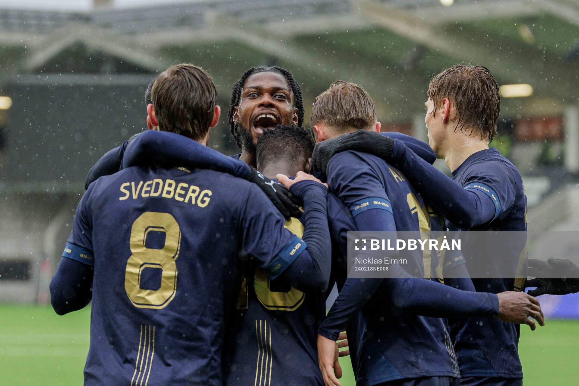 Halmstads Joseph Baffoe jublar
