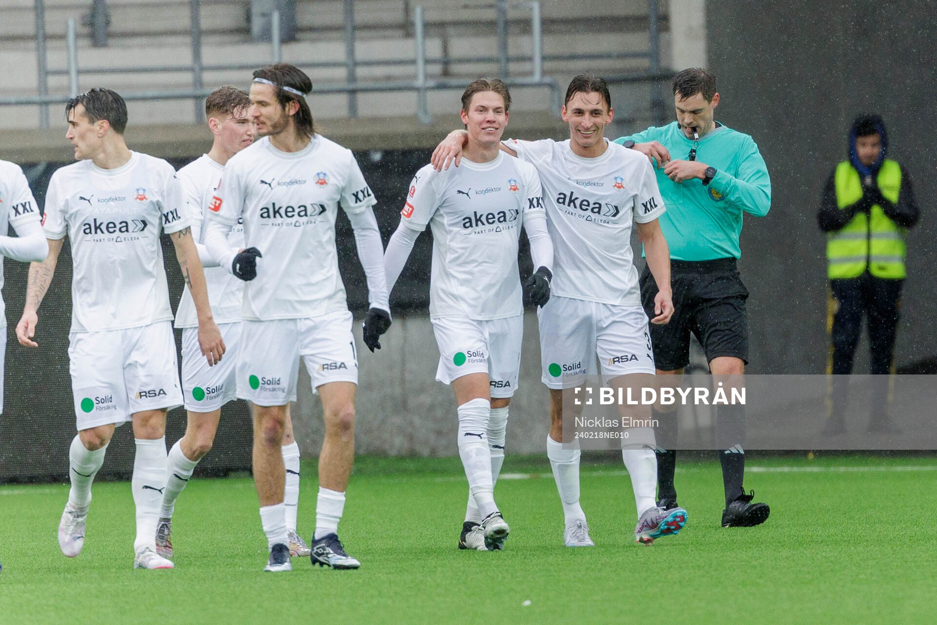 Halmstads Viktor Granath och Halmstads Gabriel Wallentin
