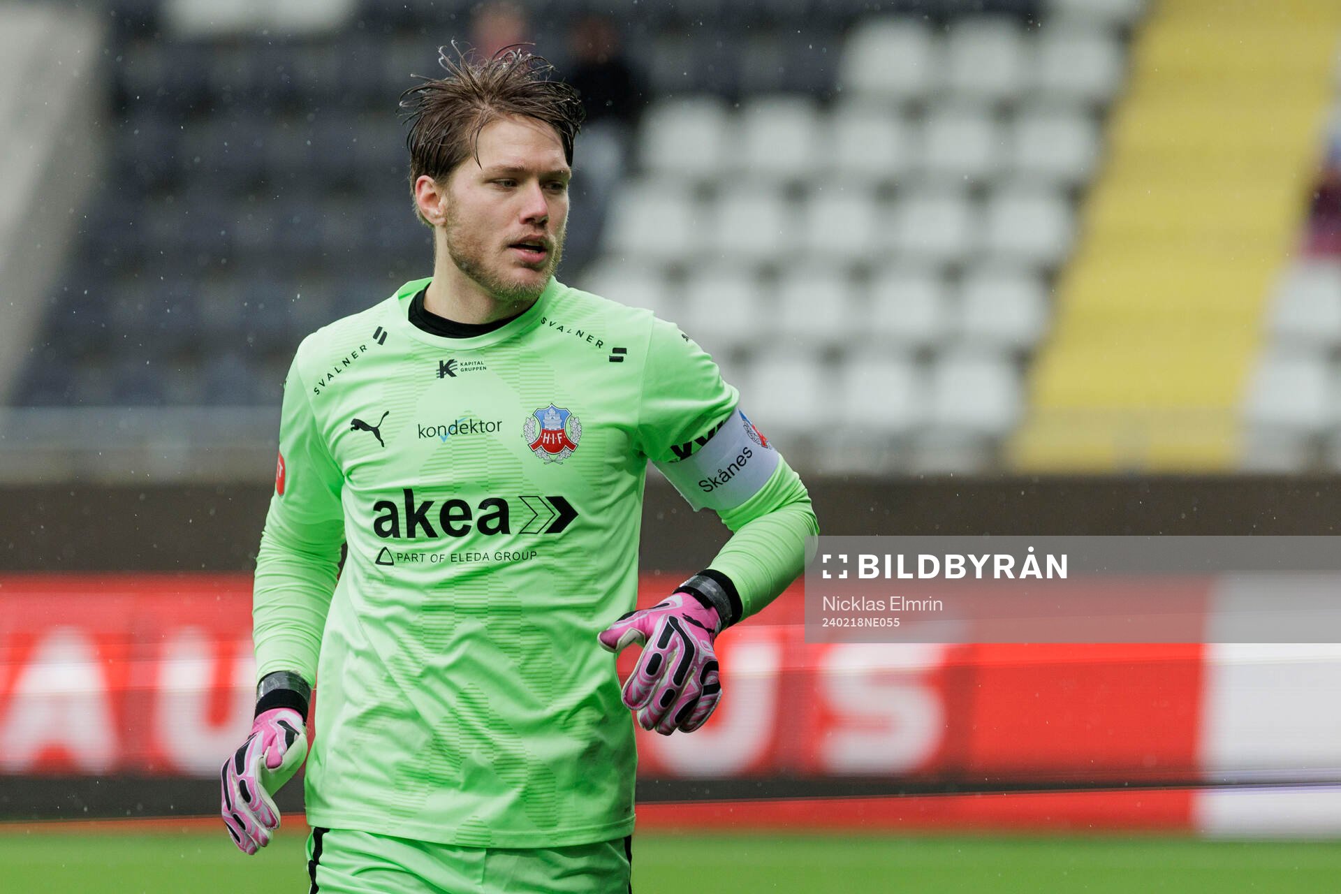 Helsingborgs målvakt Kalle Joelsson