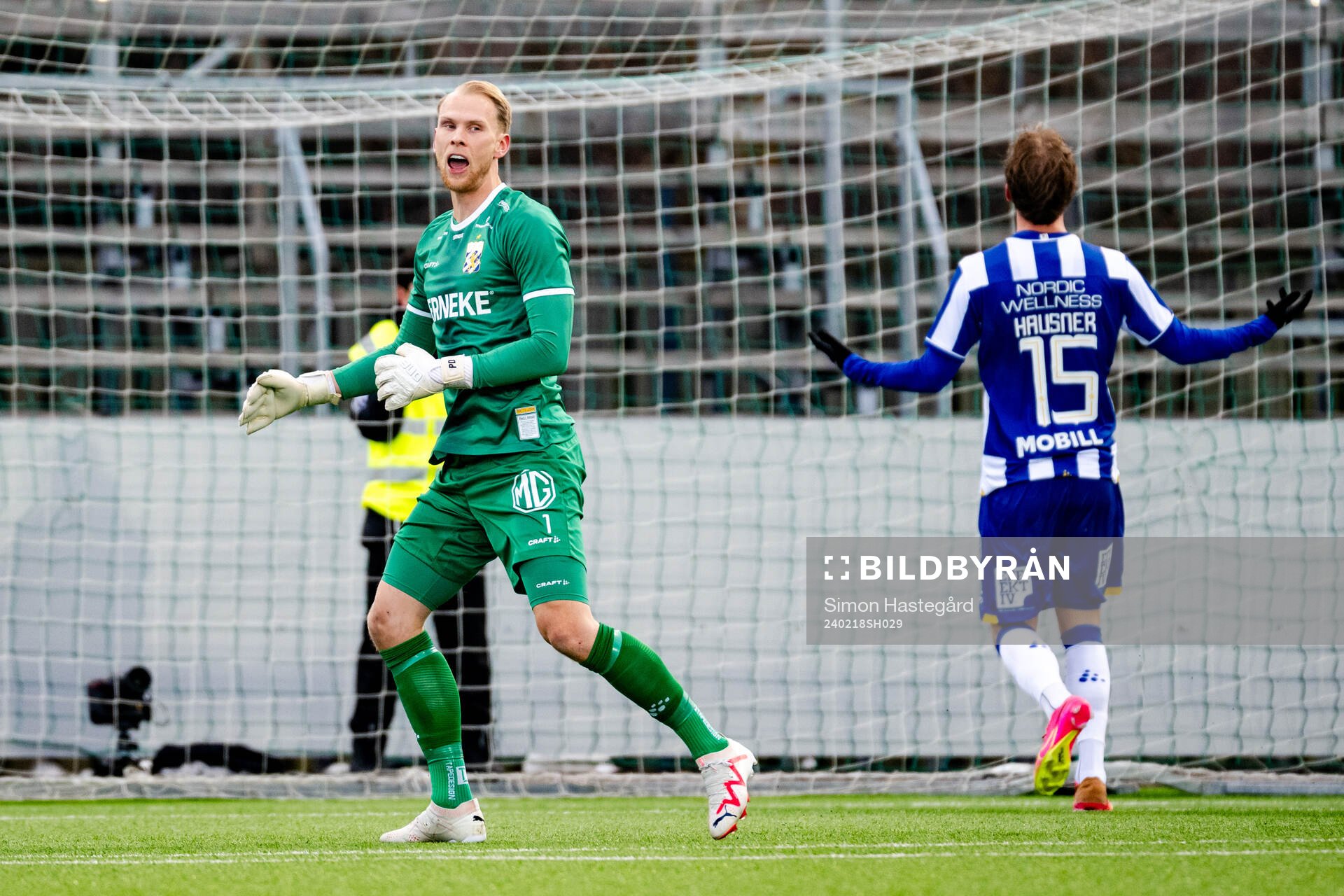 IFK Göteborgs målvakt Pontus Dahlberg deppar