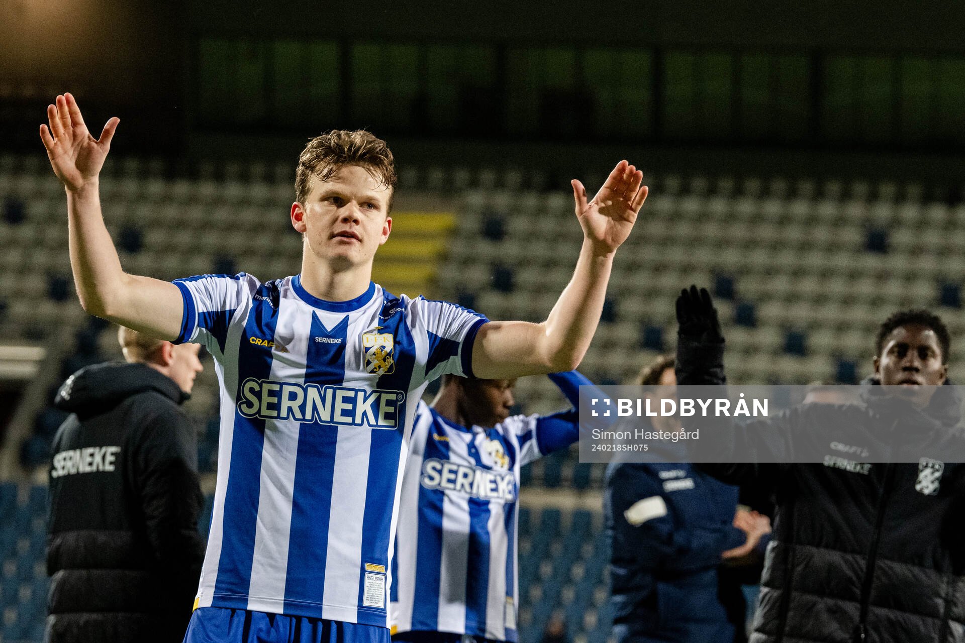 IFK Göteborgs Kolbeinn Thordarson jublar