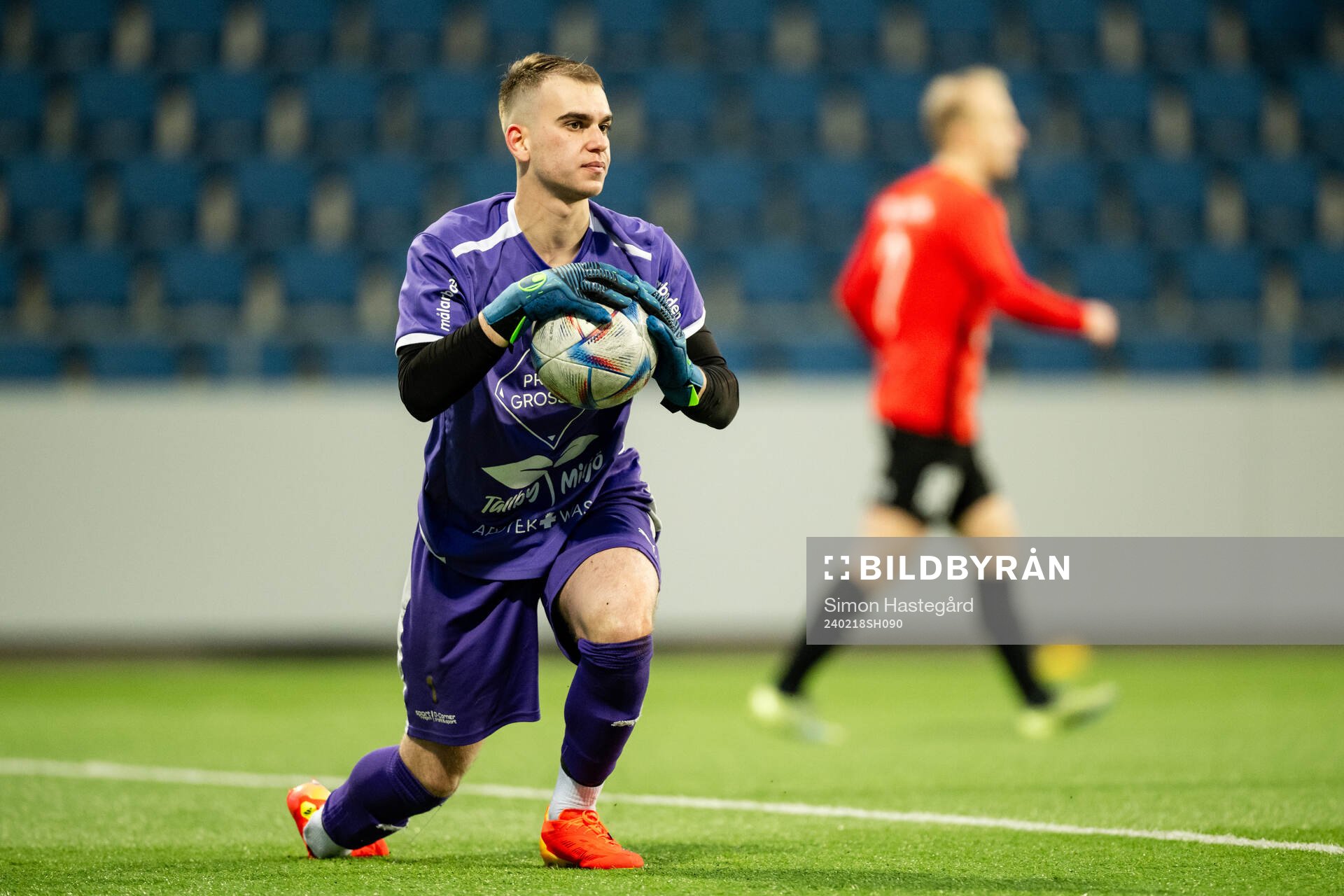 Nordic Uniteds målvakt Angelo Melkemichel
