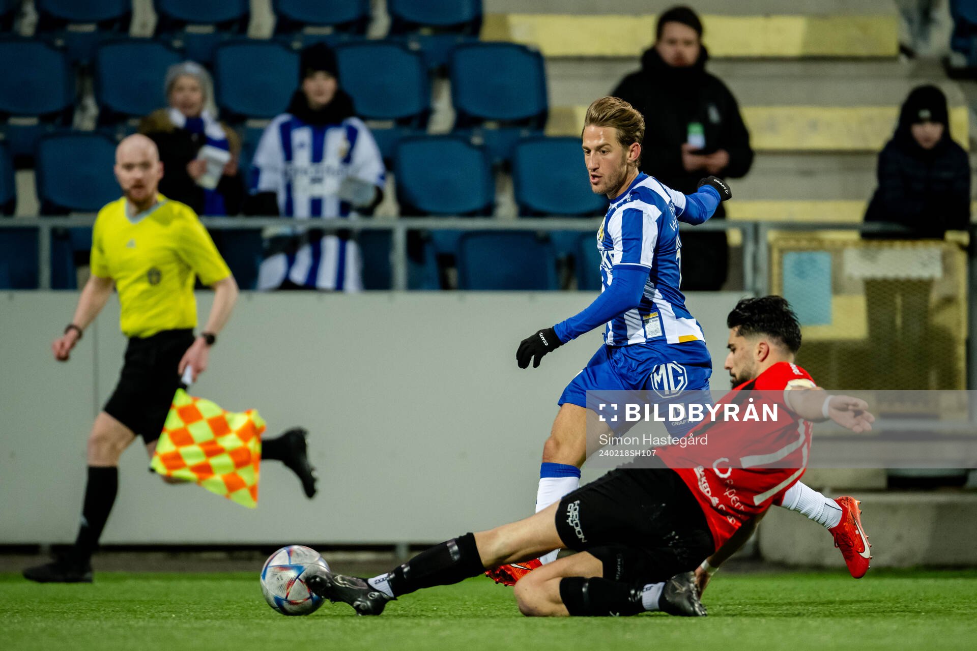 IFK Göteborgs Arbnor Mucolli och Nordic Uniteds Jonathan