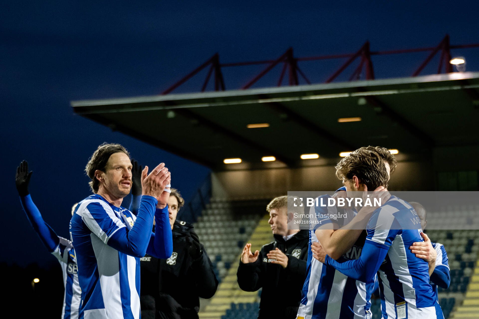 IFK Göteborgs Gustav Svensson jublar
