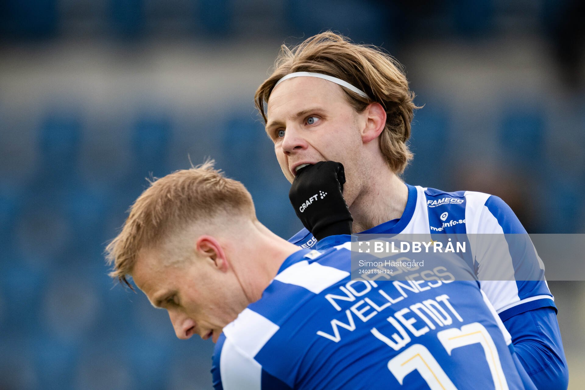 IFK Göteborgs Oscar Wendt och Oscar Pettersson deppar