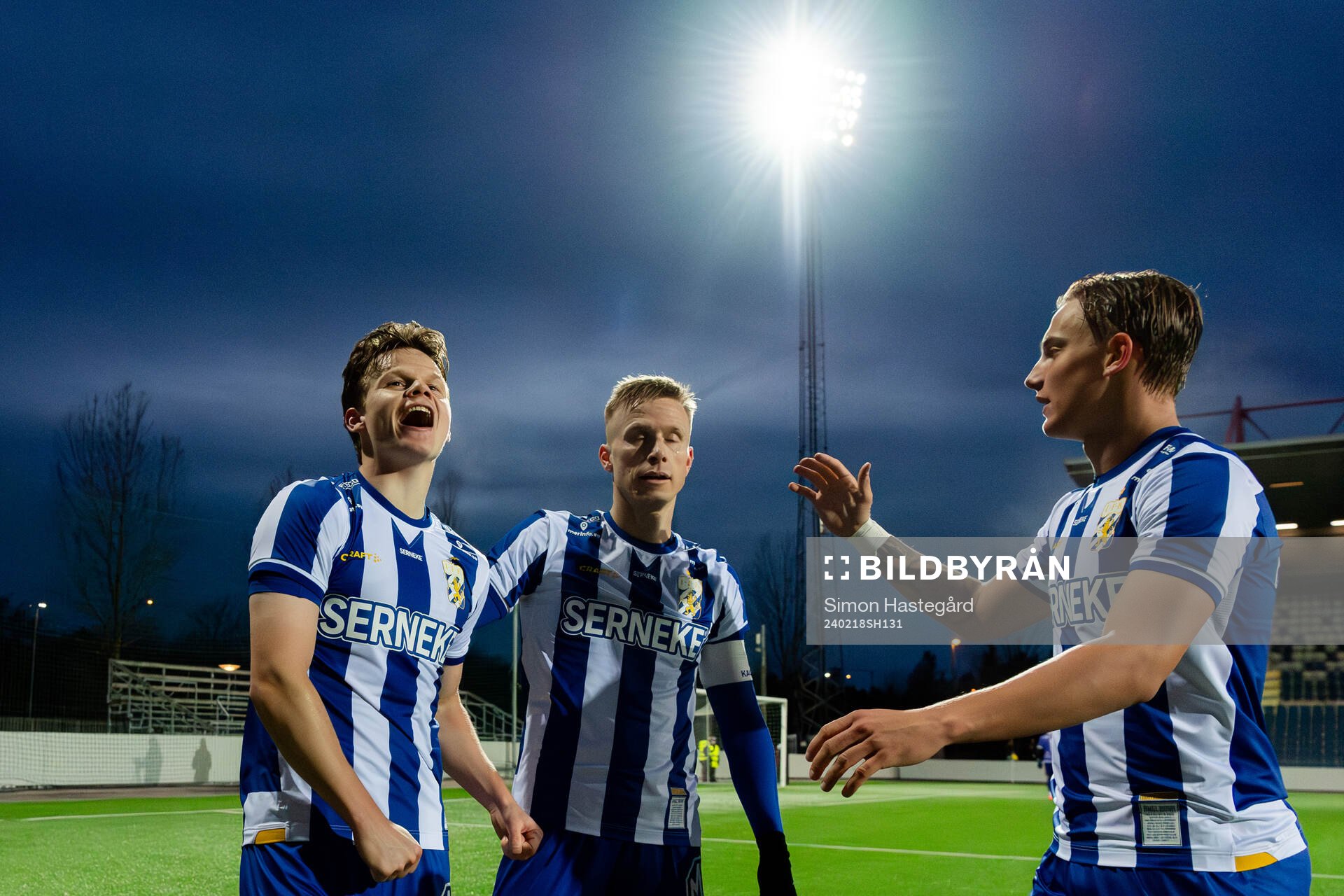 IFK Göteborgs Kolbeinn Thordarson , Oscar Wendt och Linus
