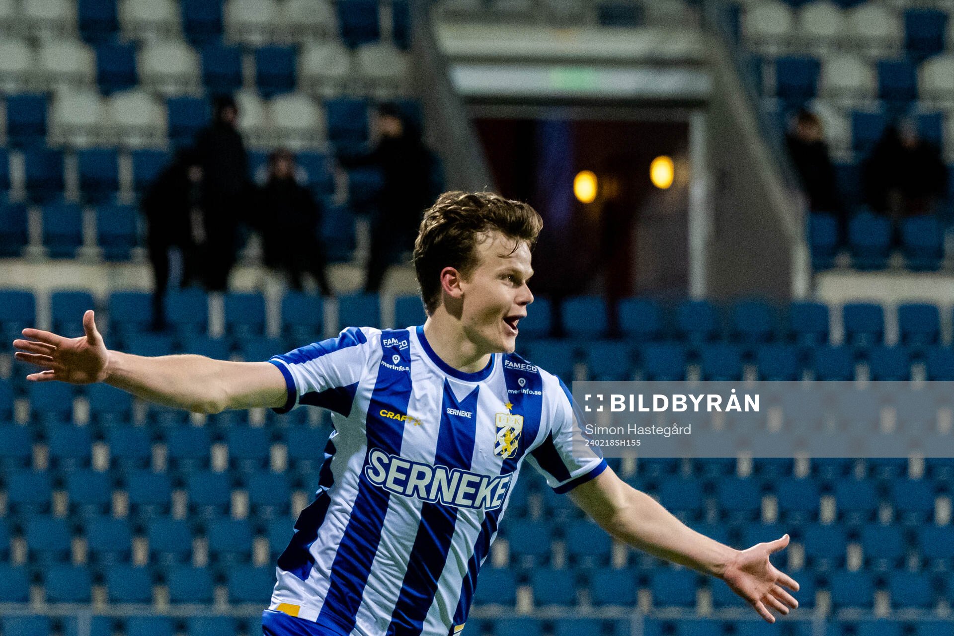 IFK Göteborgs Kolbeinn Thordarson jublar
