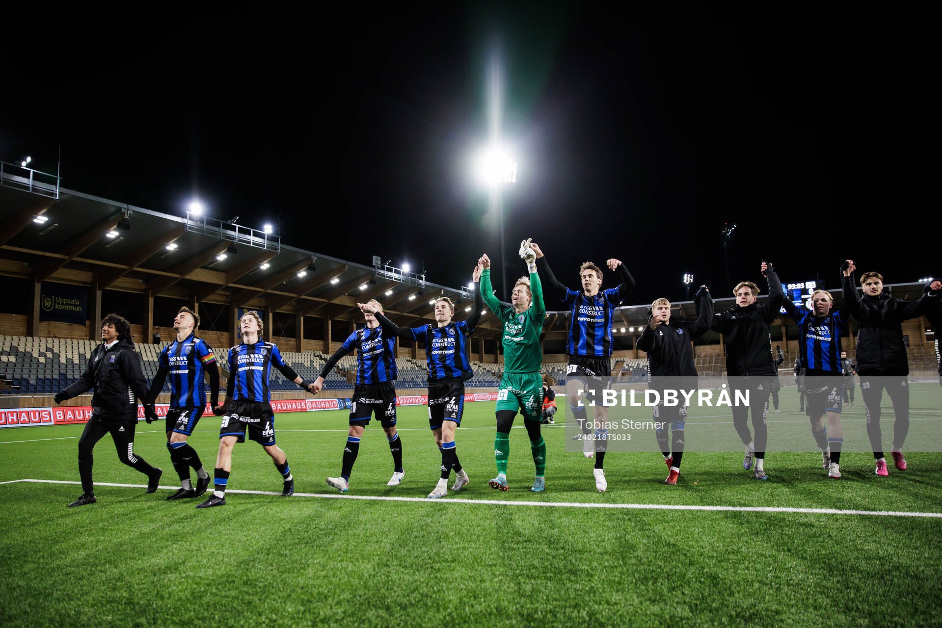 Sirius spelare jublar