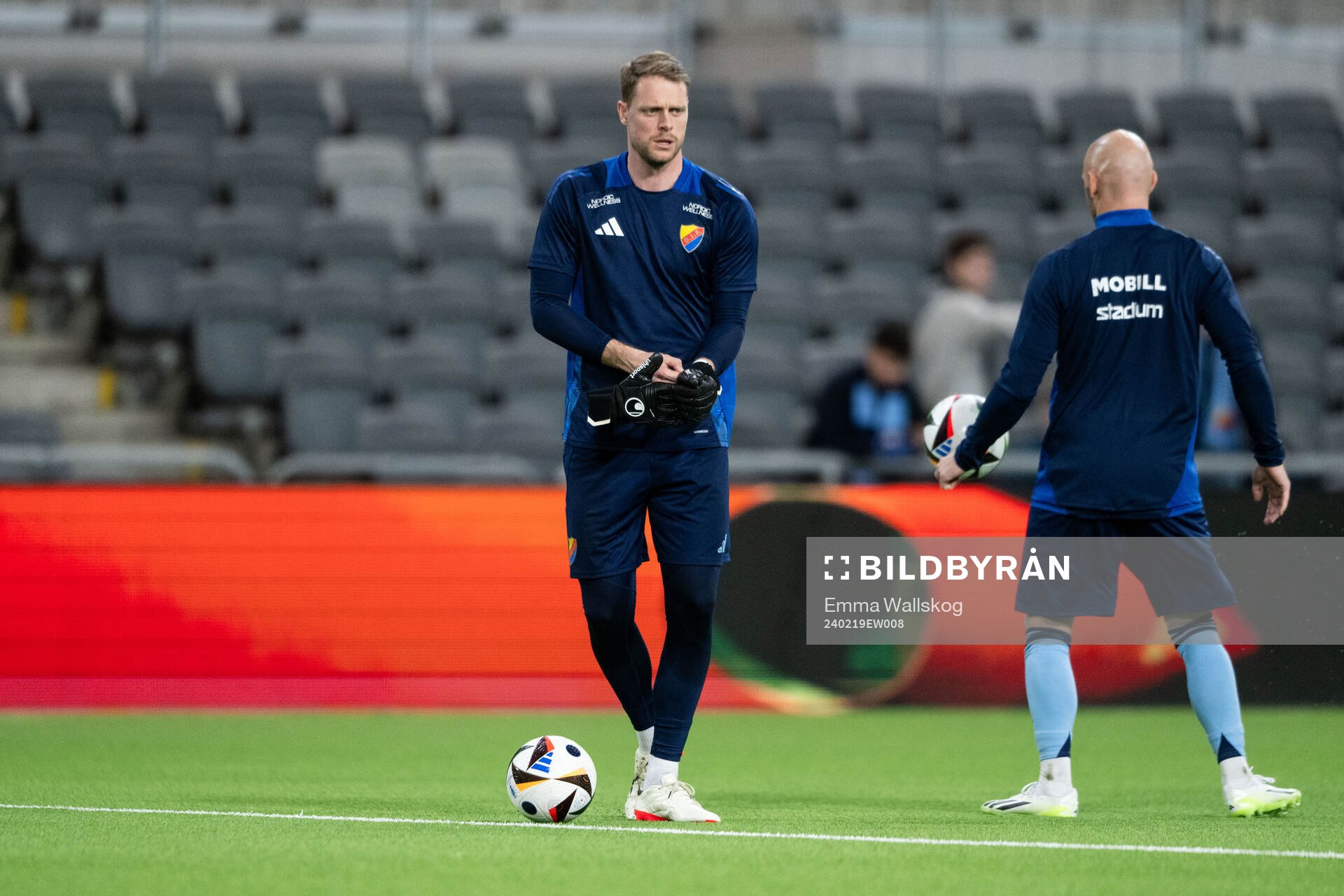 Djurgårdens målvakt Malkolm Nilsson Säfqvist