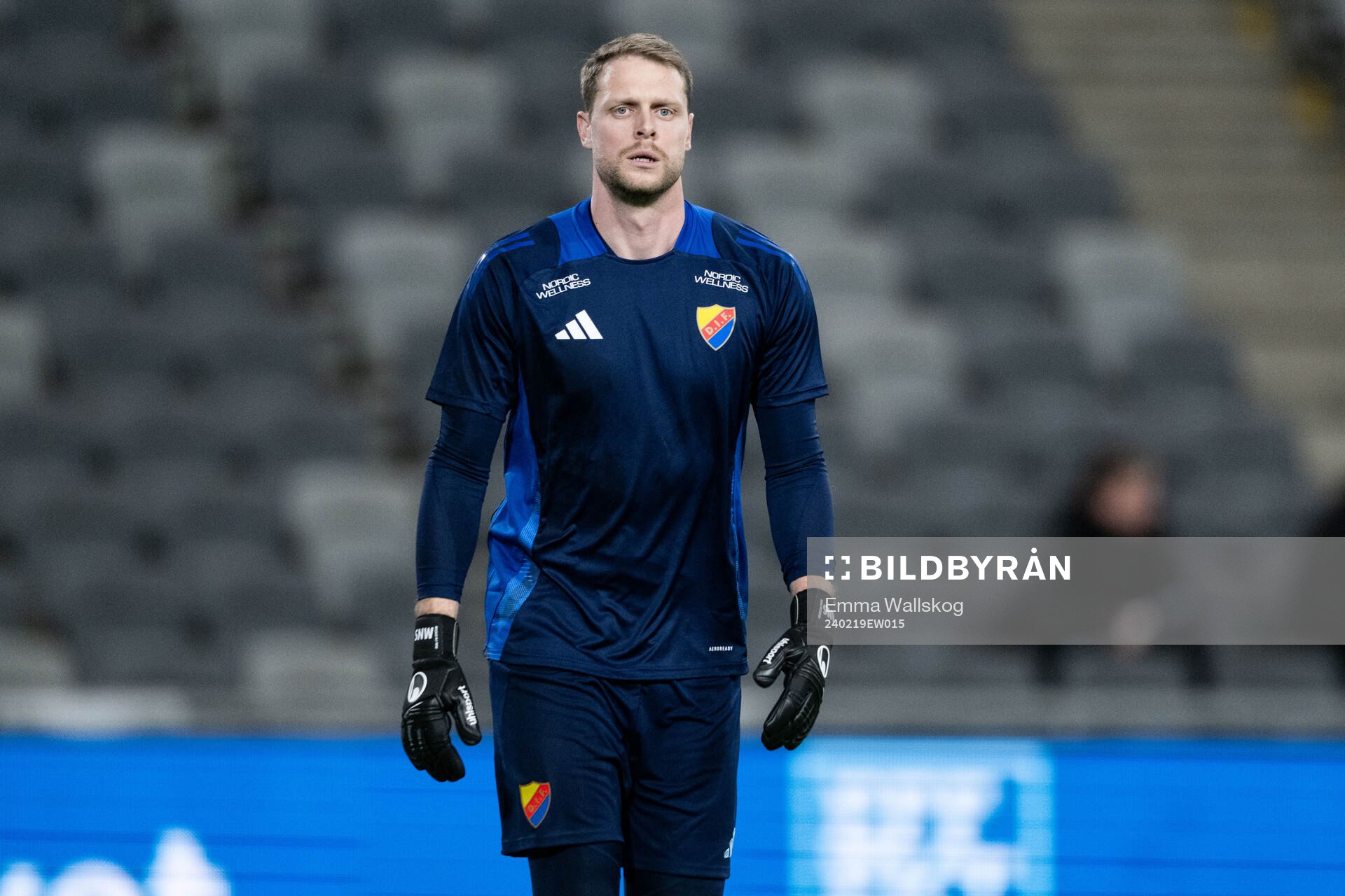 Djurgårdens målvakt Malkolm Nilsson Säfqvist