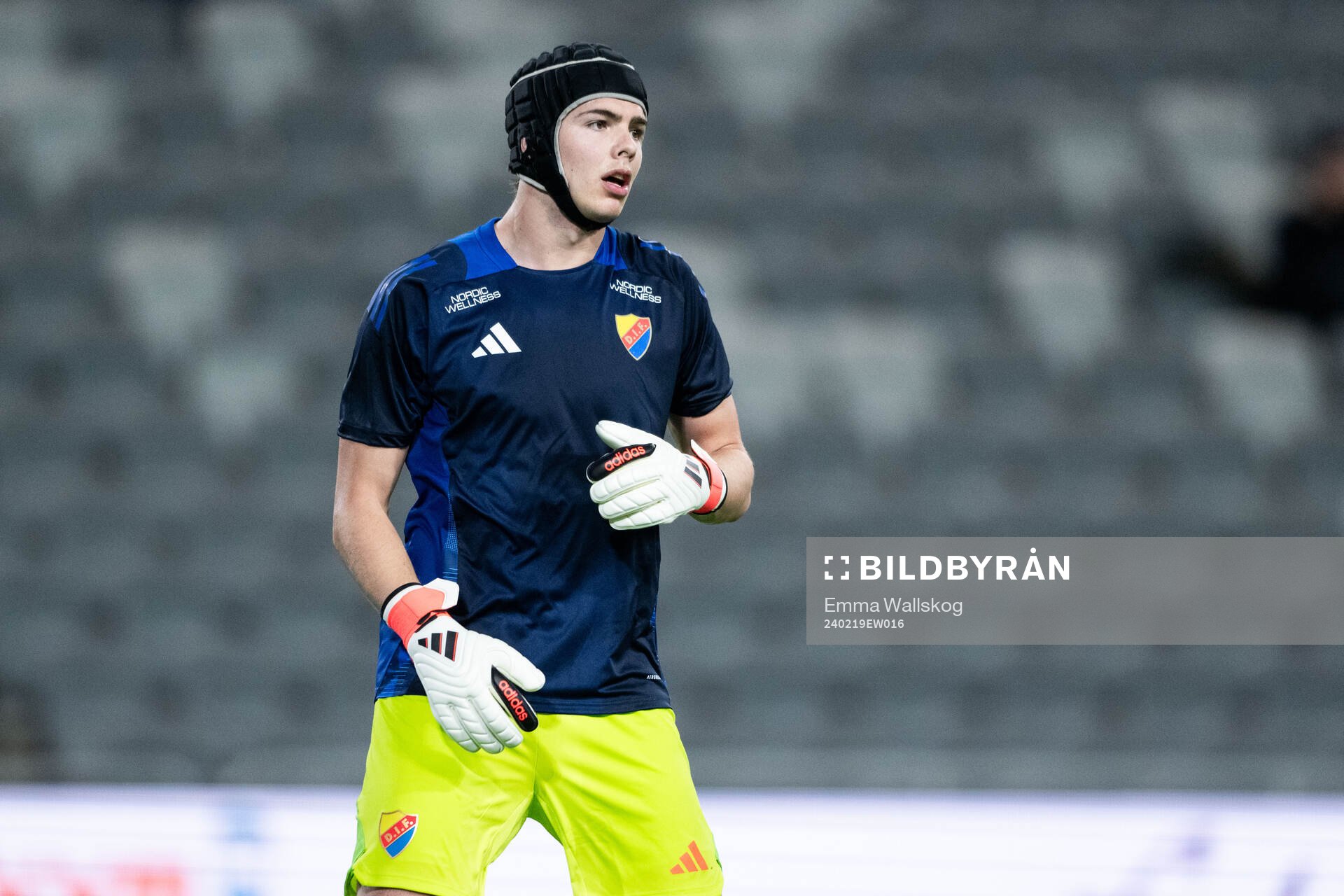 Djurgårdens målvakt Jacob Widell Zetterström