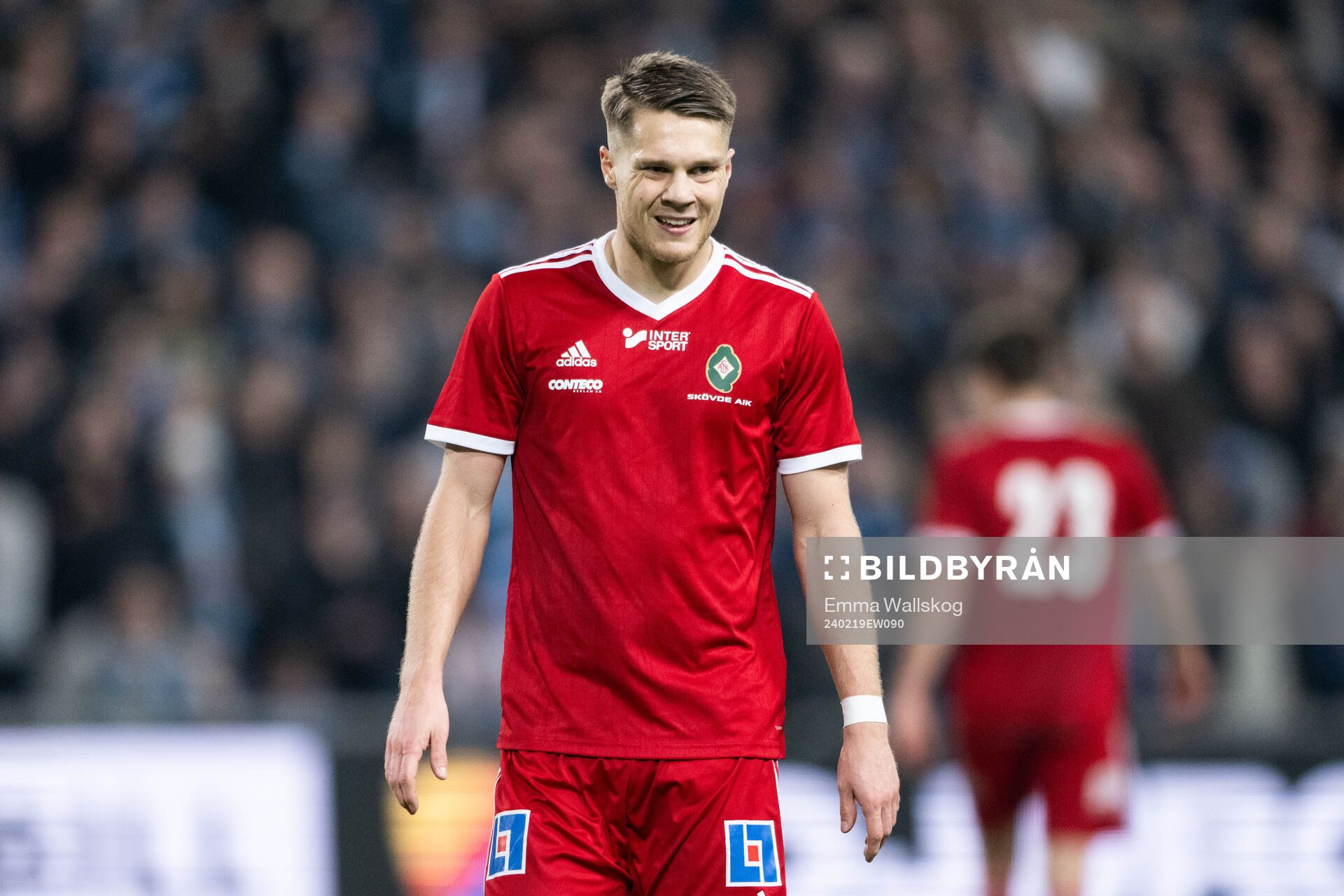 Skövde AIKs Gustav Broman