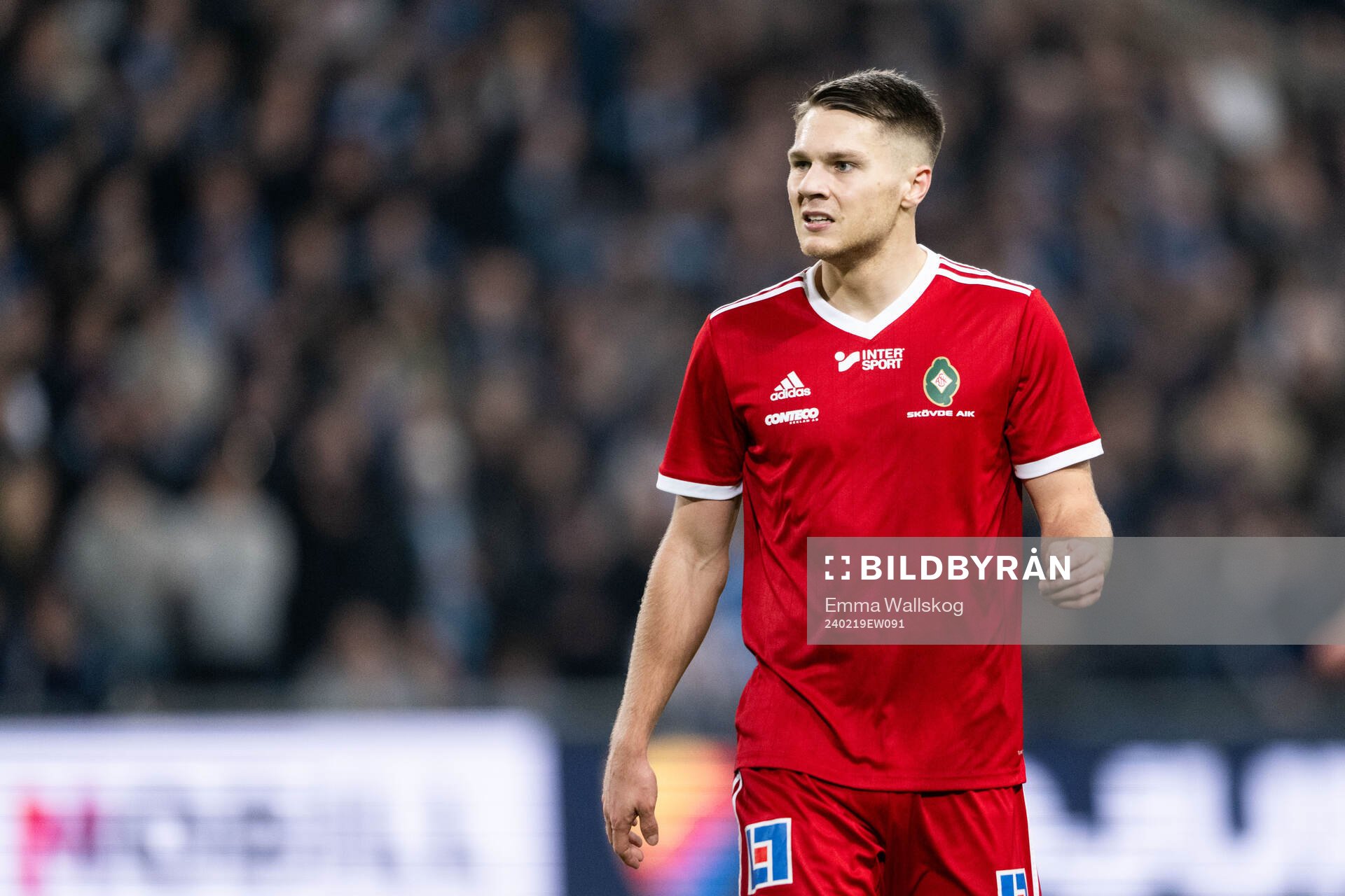 Skövde AIKs Gustav Broman