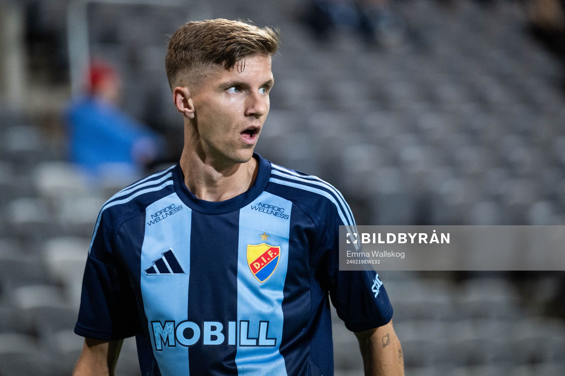 Djurgårdens Samuel Leach Holm