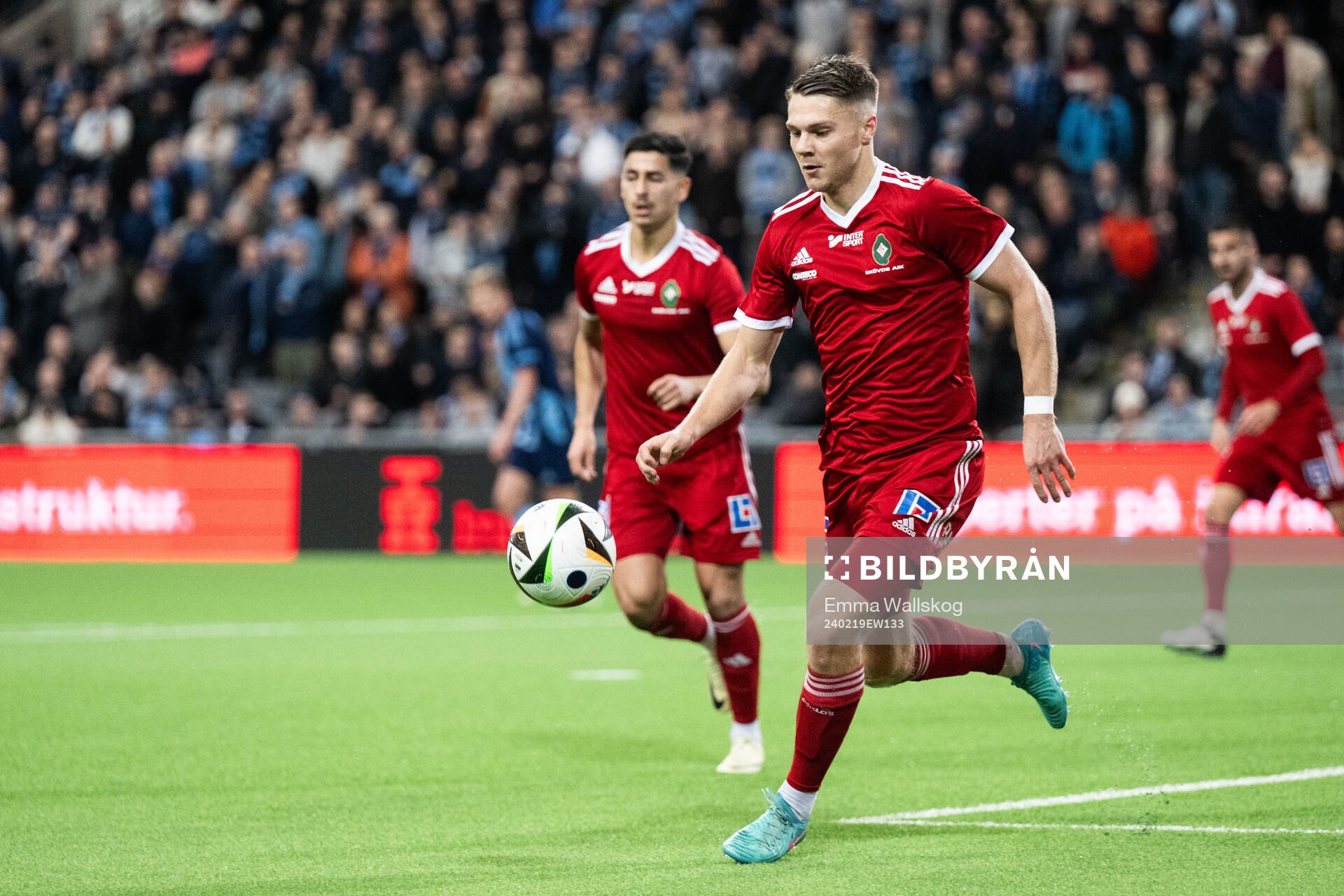 Skövde AIKs Gustav Broman