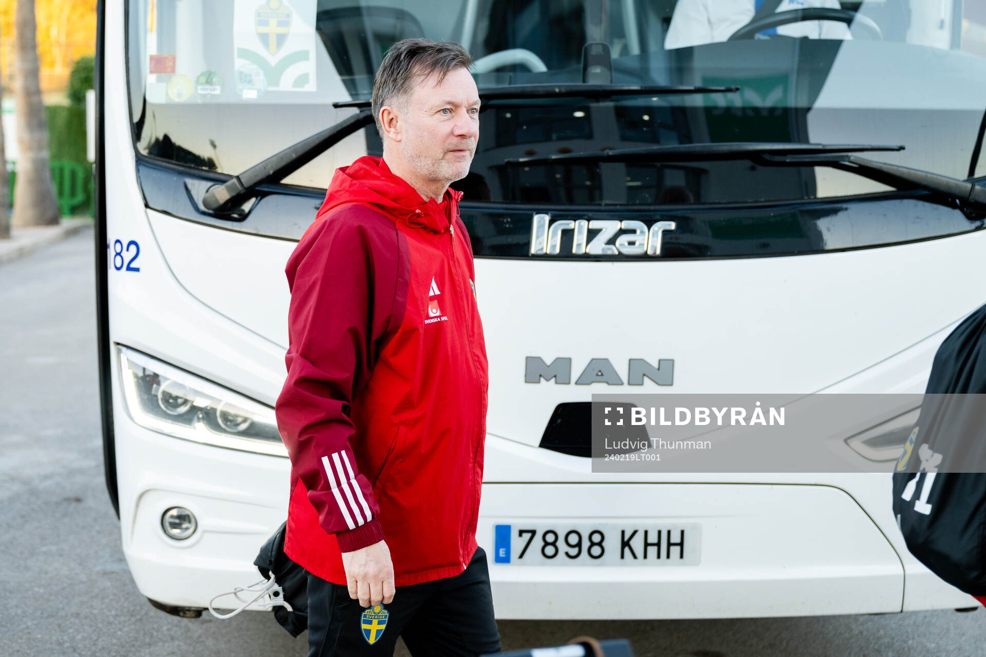 Head coach Peter Gerhardsson of the women's national