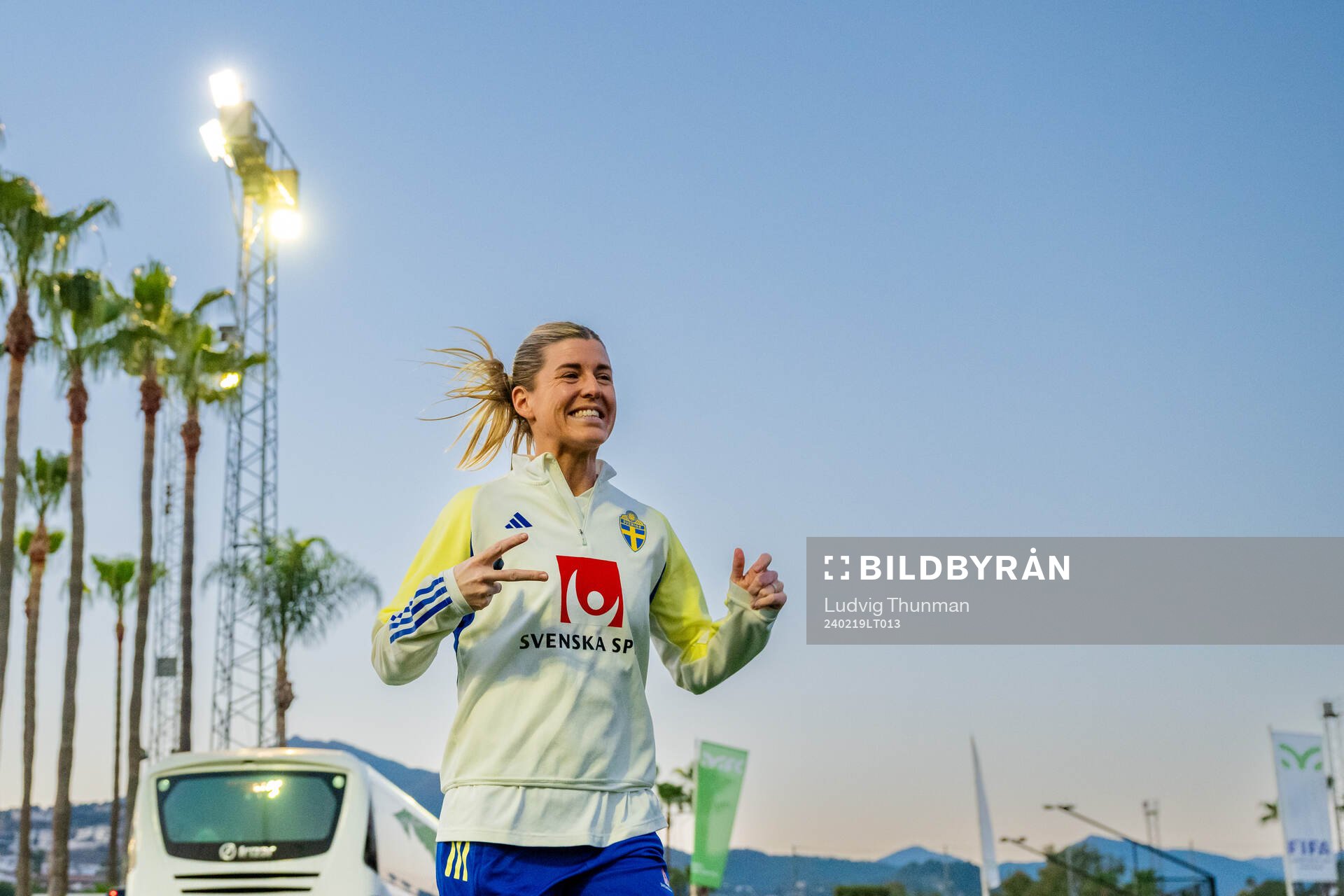 Olivia Schough of the women's national football team of