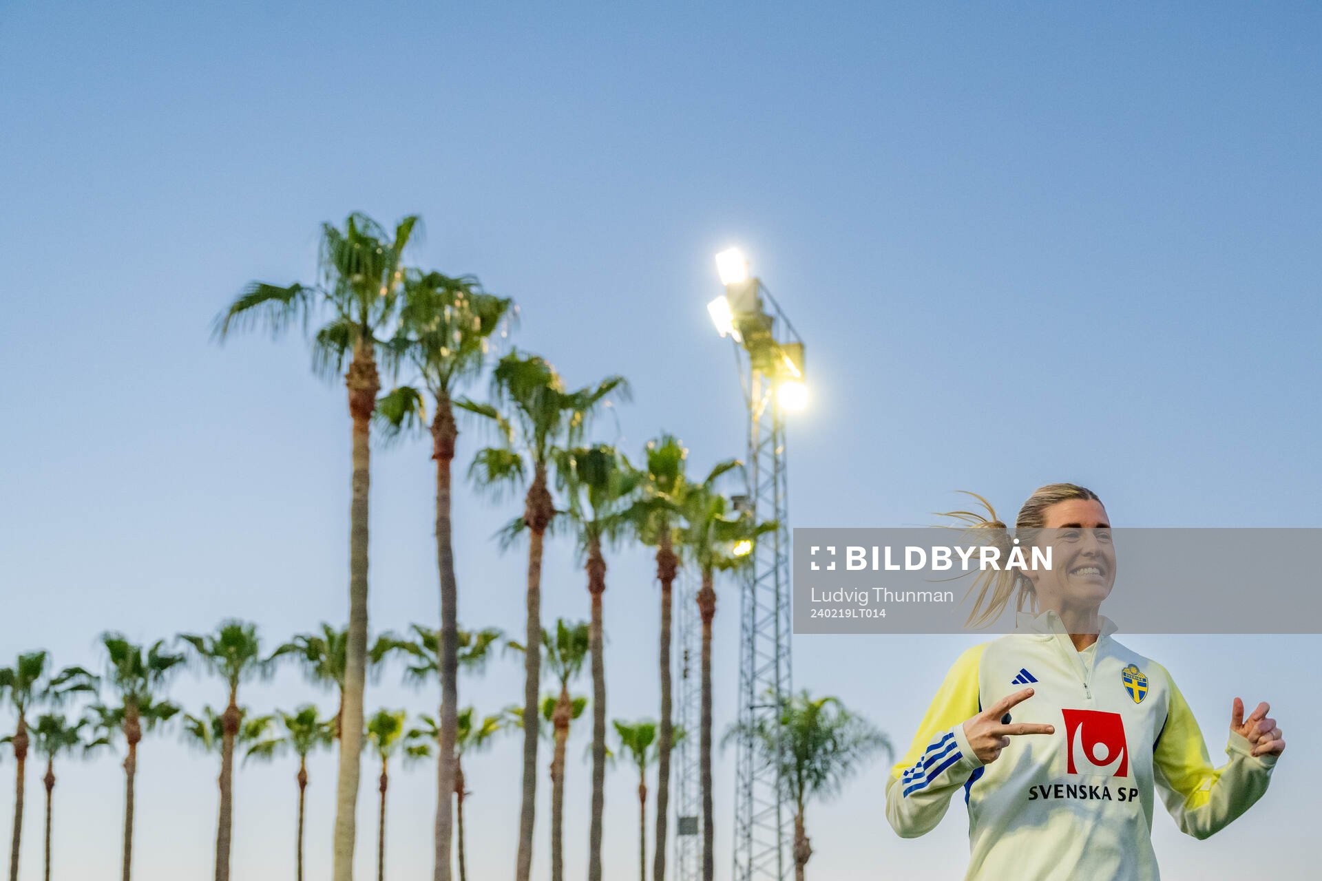 Olivia Schough of the women's national football team of