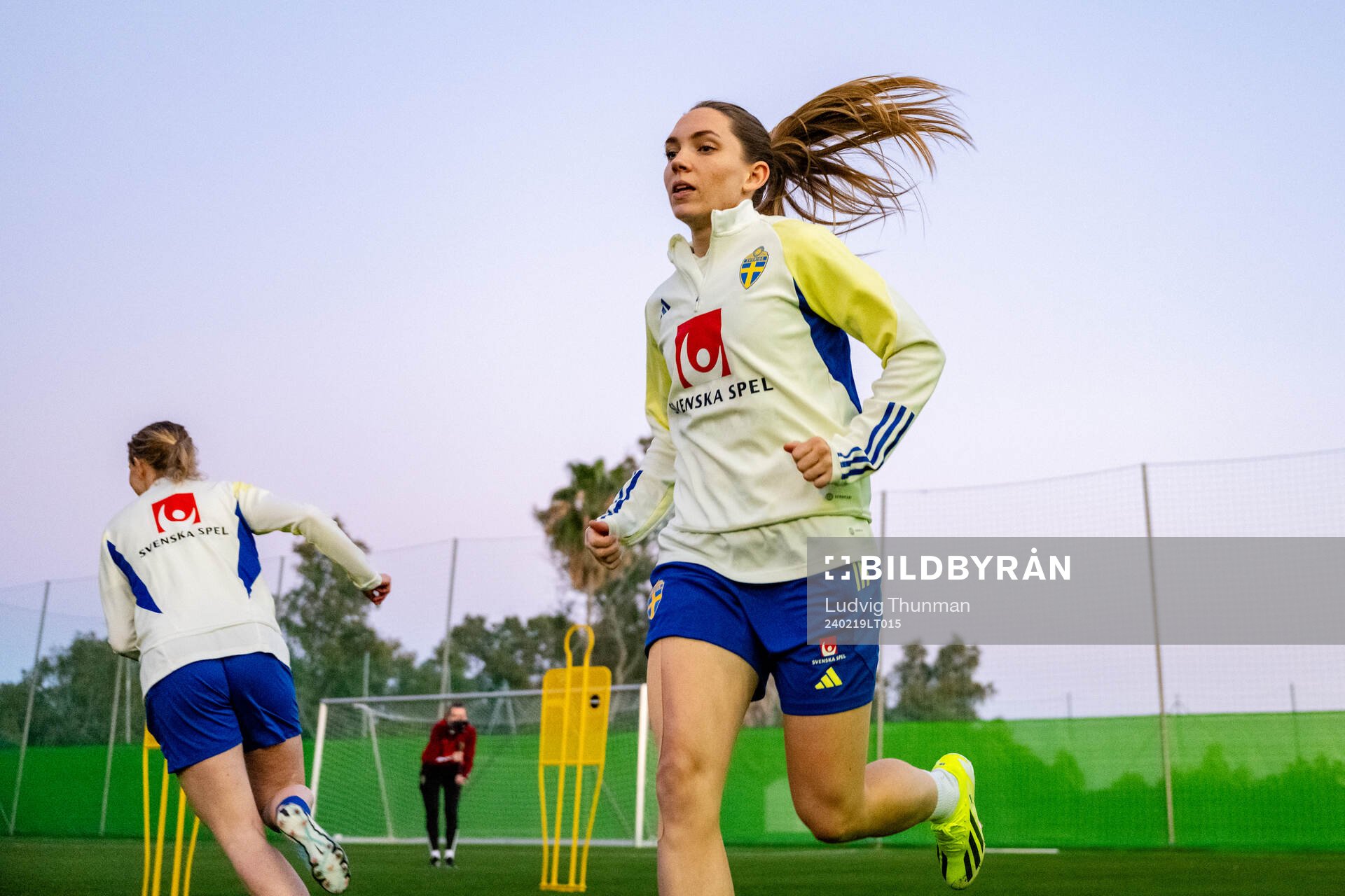 Elin Rubensson of the women's national football team of