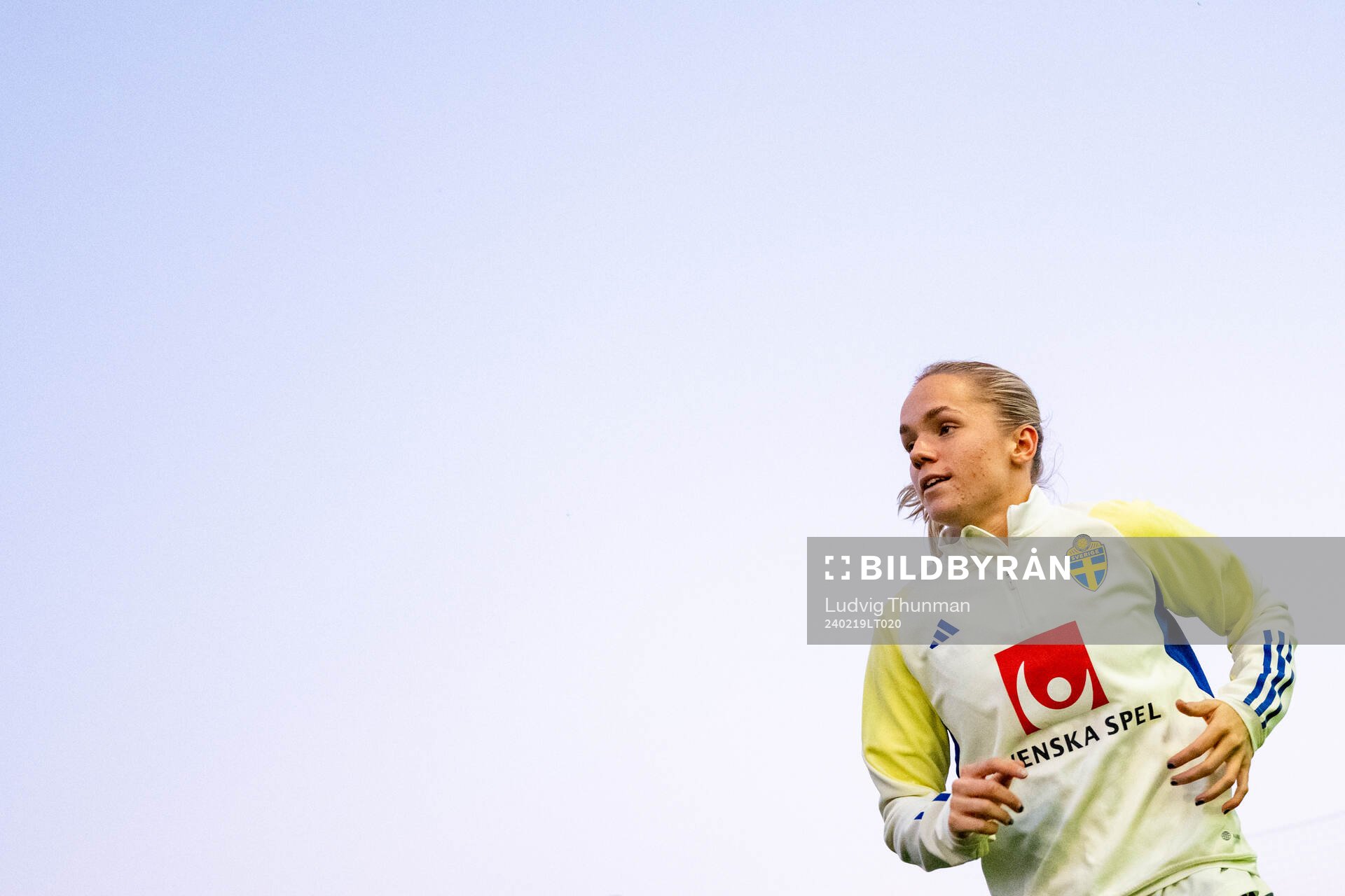 Amanda Nildén of the women's national football team of