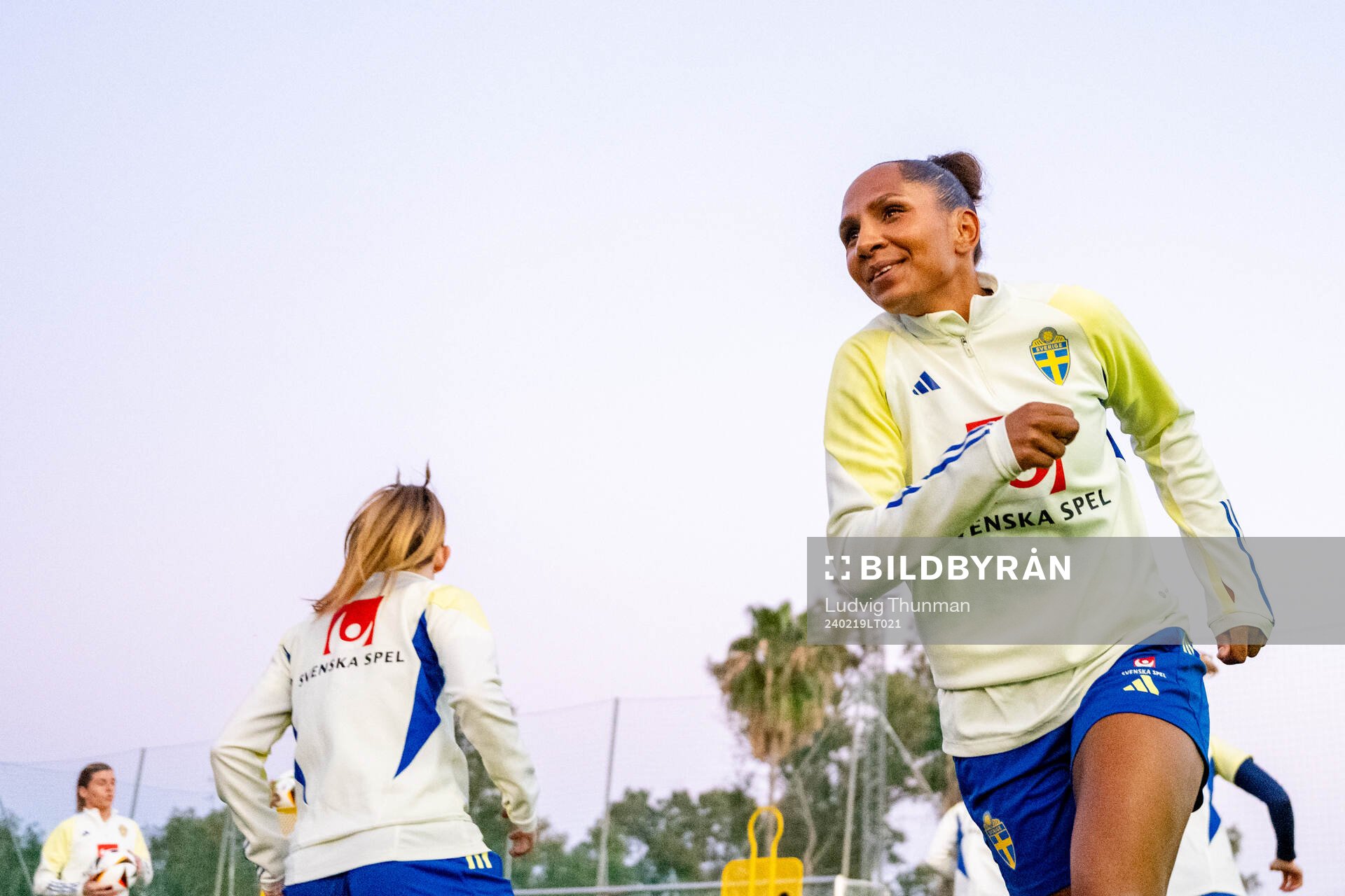 Madelen Janogy of the women's national football team of