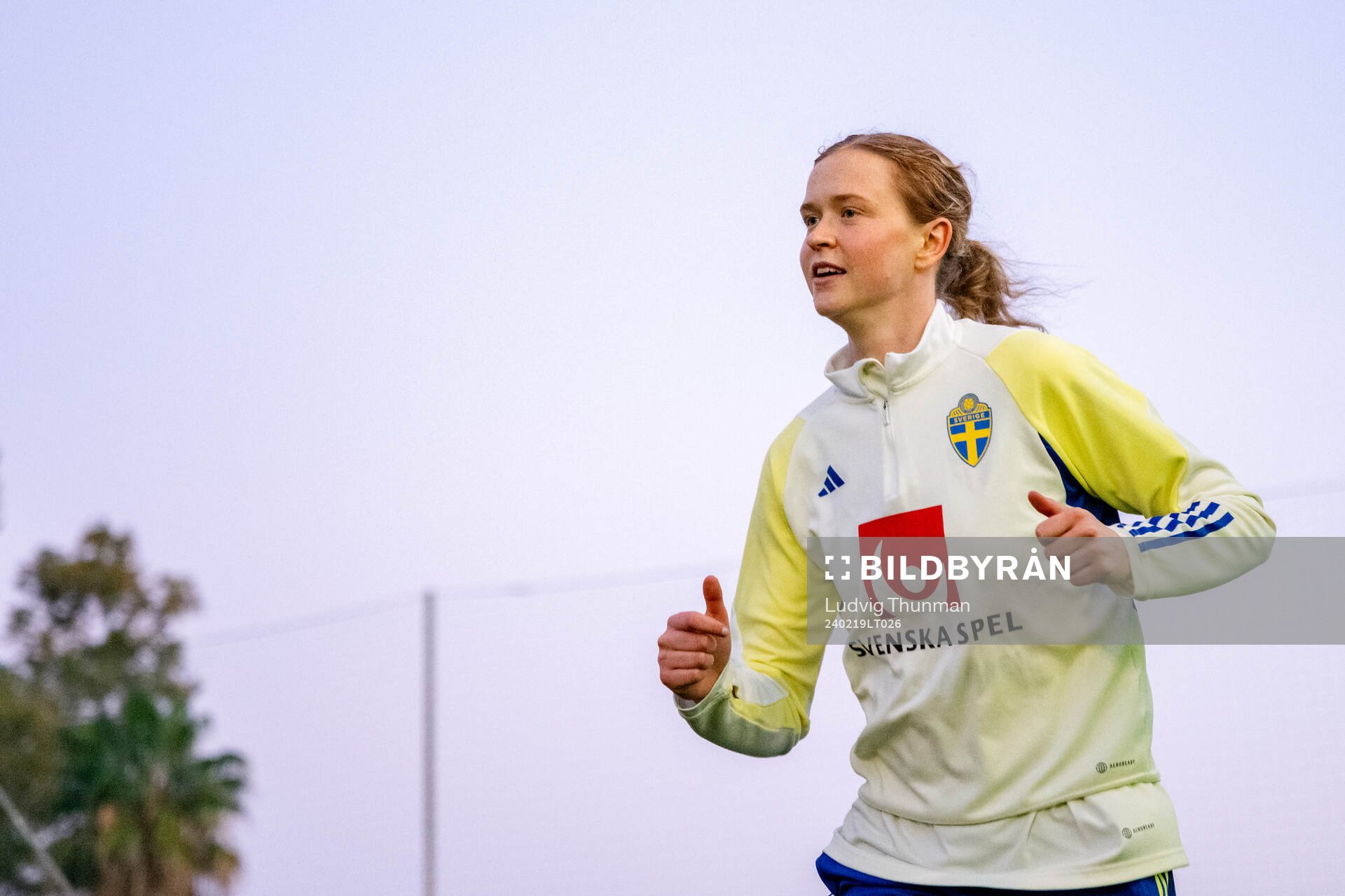 Emma Östlund of the women's national football team of
