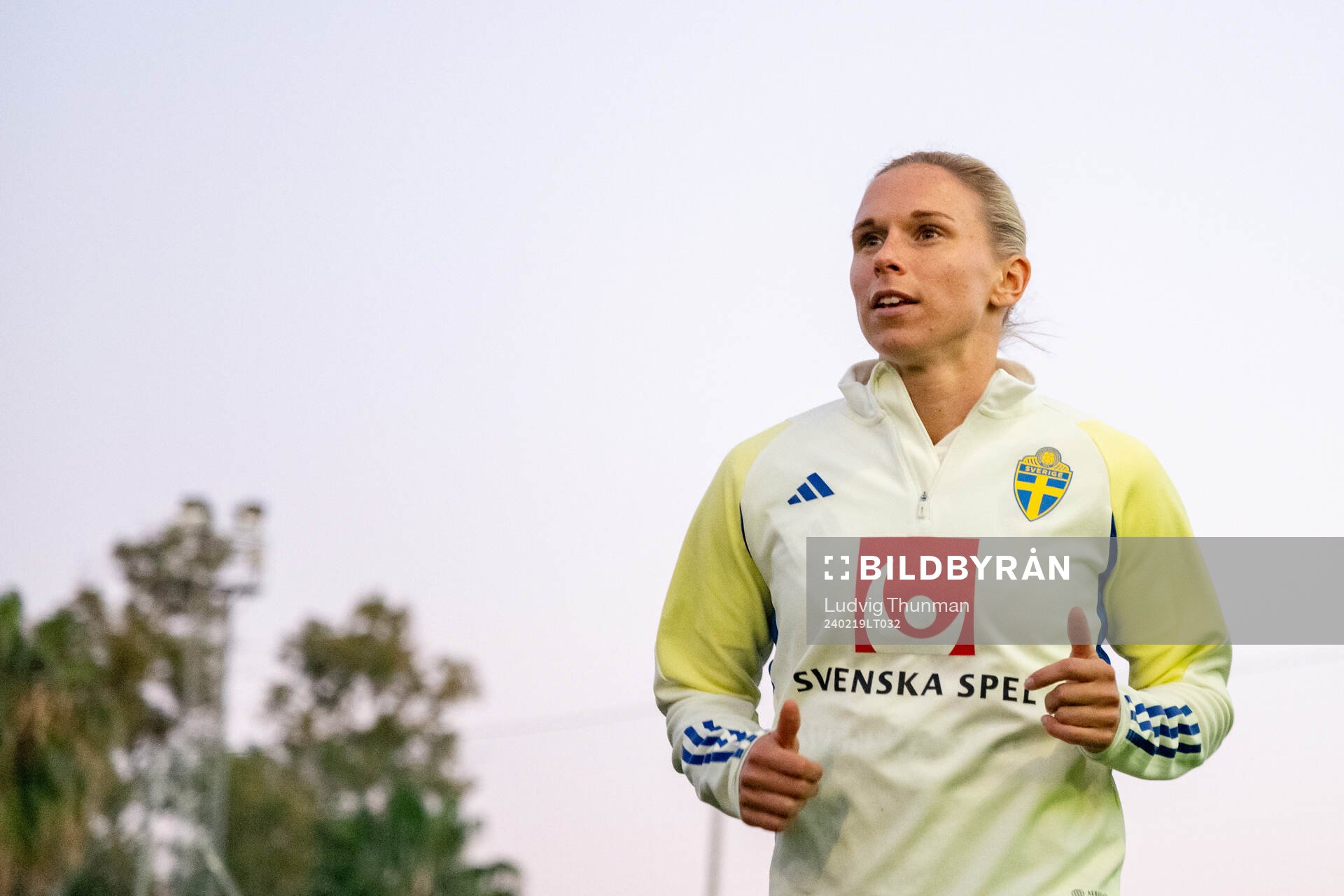 Jonna Andersson of the women's national football team of
