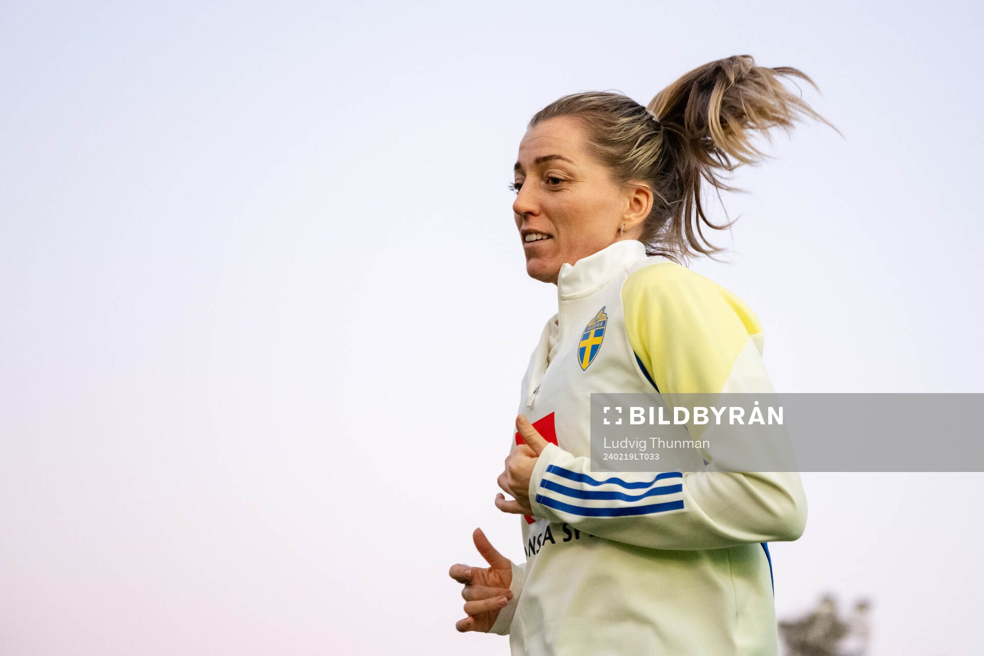 Linda Sembrant of the women's national football team of