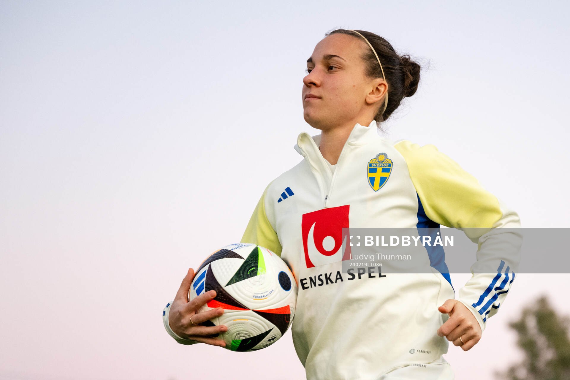 Julia Zigiotti Olme of the women's national football team