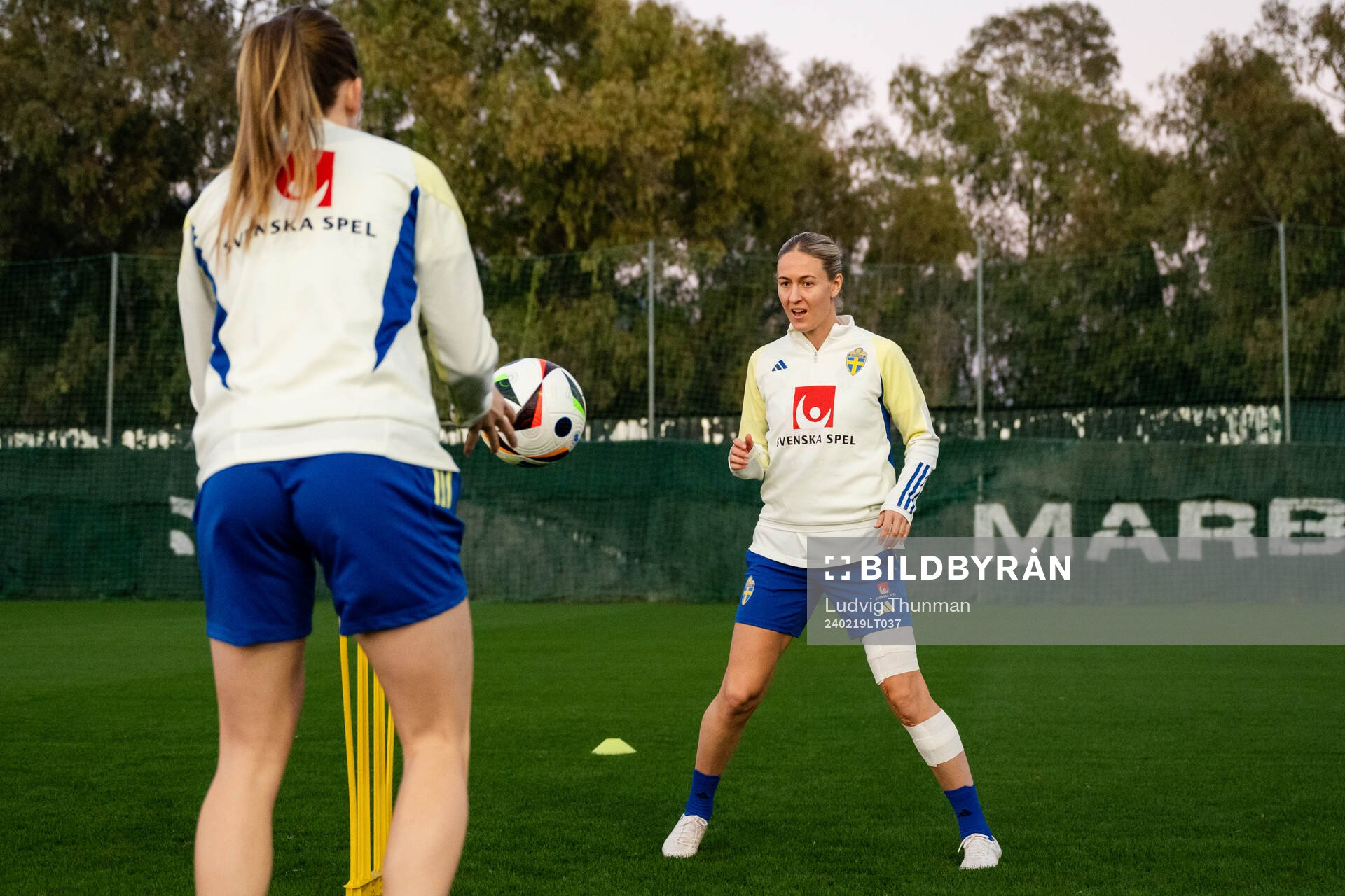 Emma Kullberg of the women's national football team of