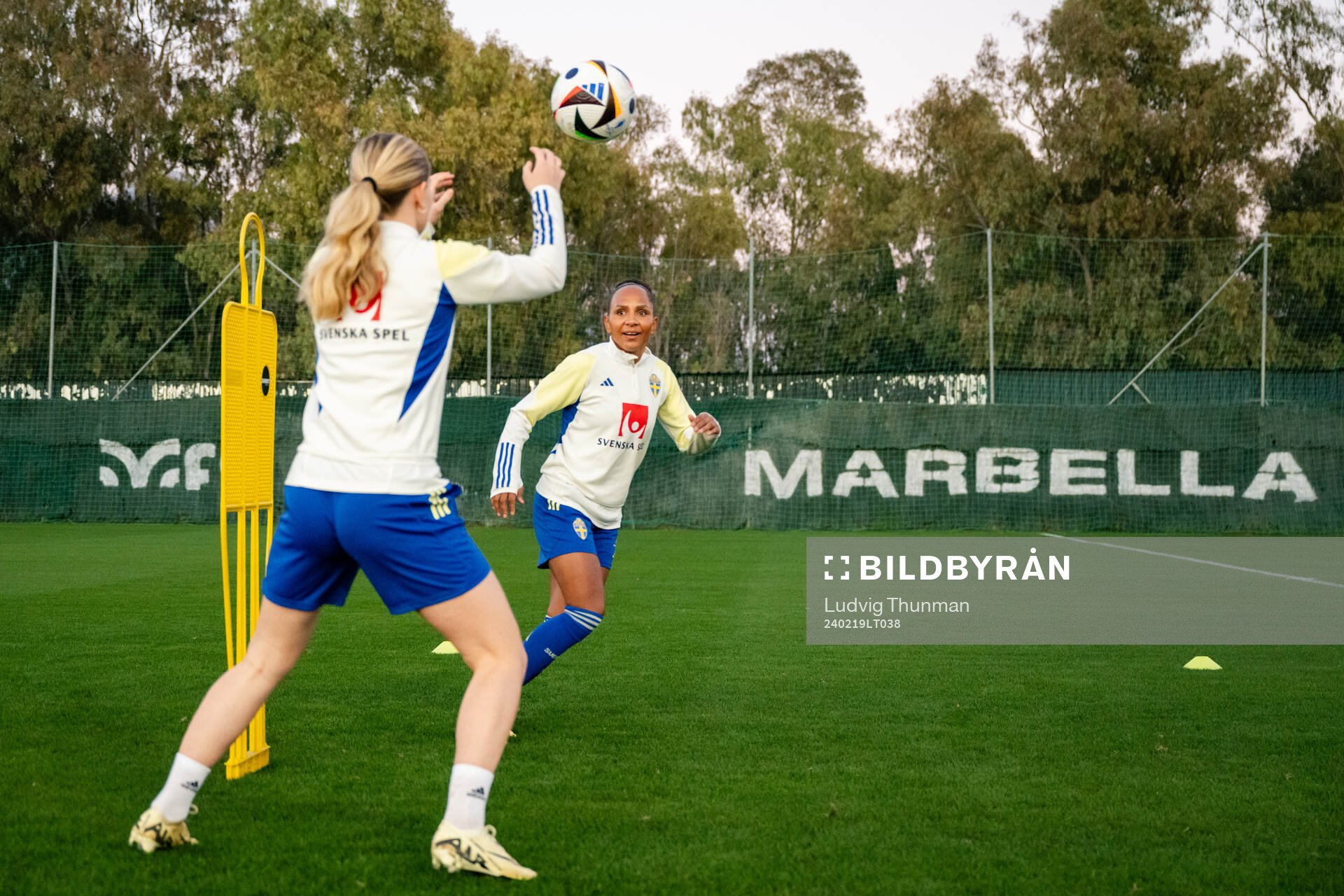 Madelen Janogy of the women's national football team of