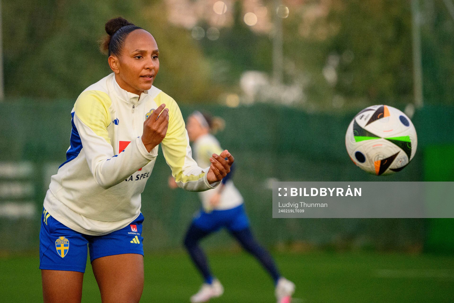 Madelen Janogy of Sweden of the women's national football