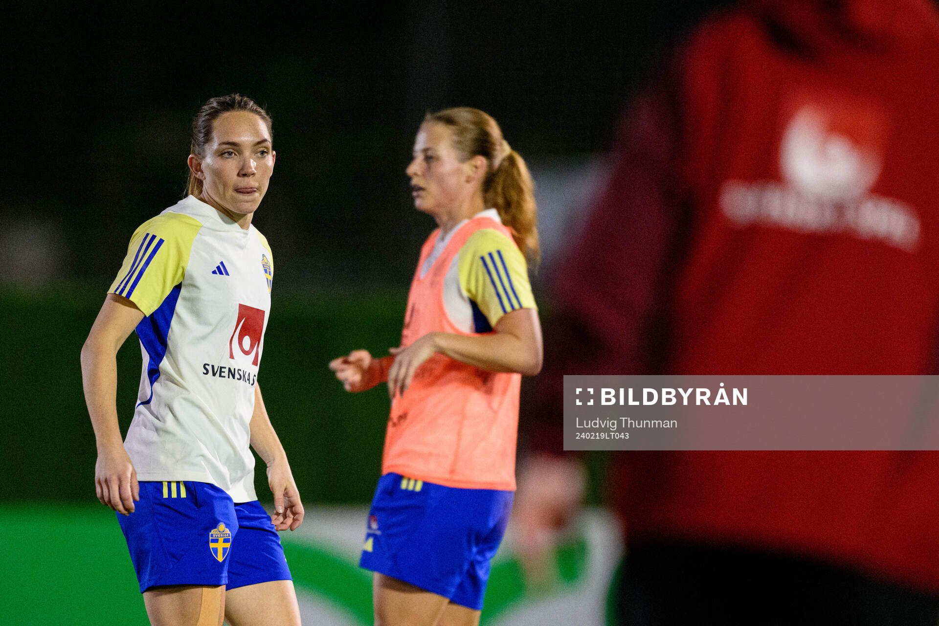 Elin Rubensson of Sweden of the women's national football