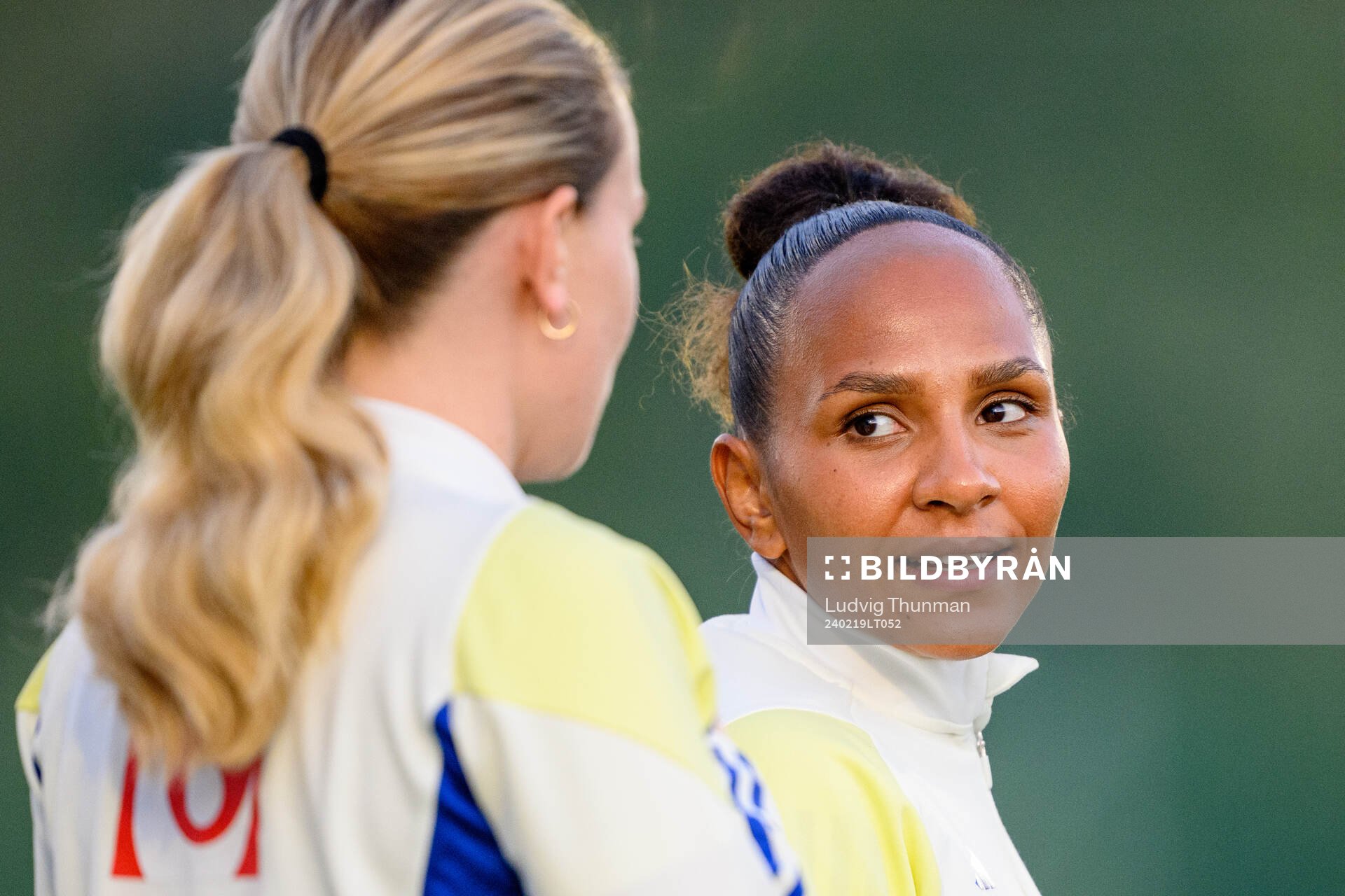 Madelen Janogy of Sweden of the women's national football