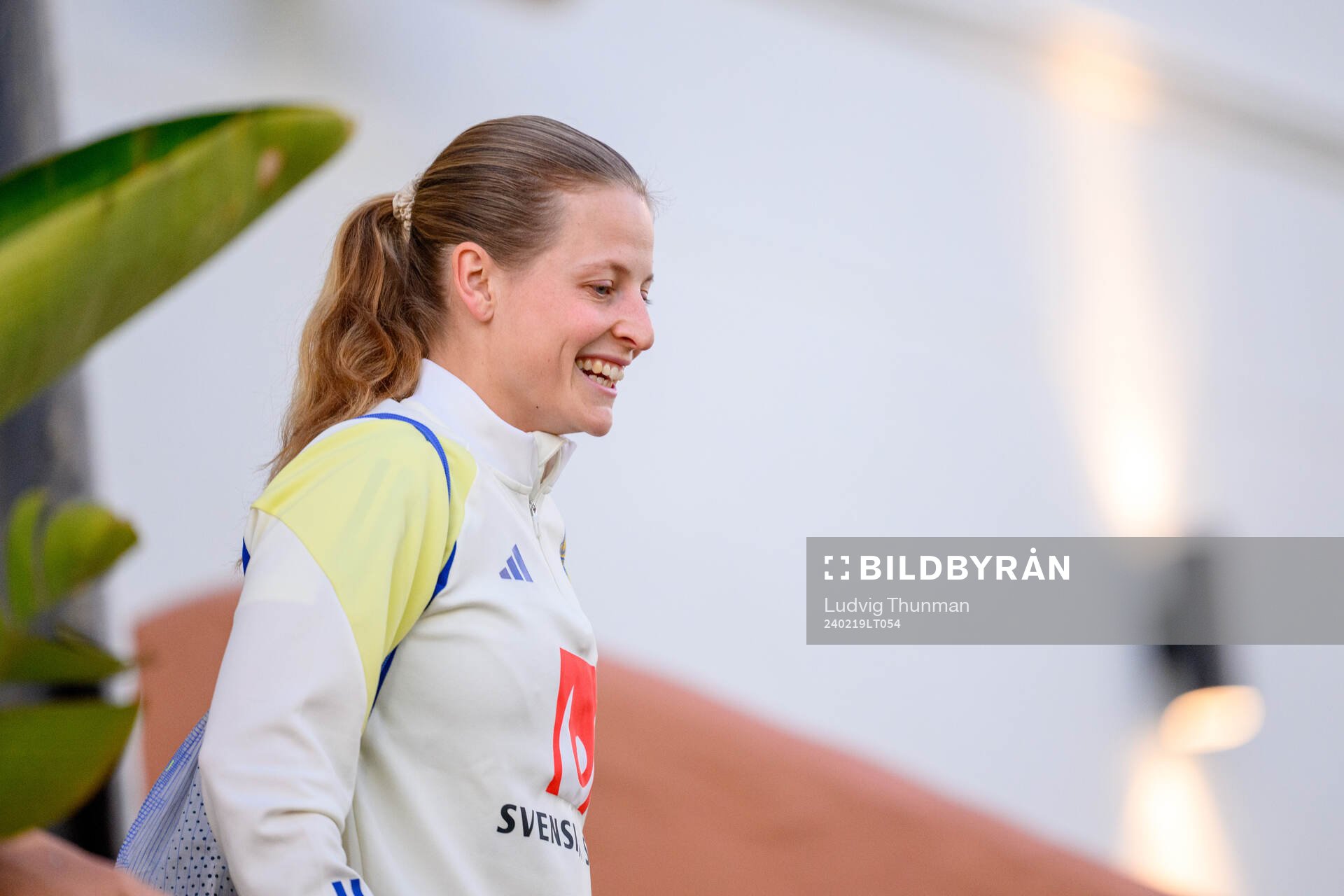 Anna Anvegård of Sweden of the women's national football
