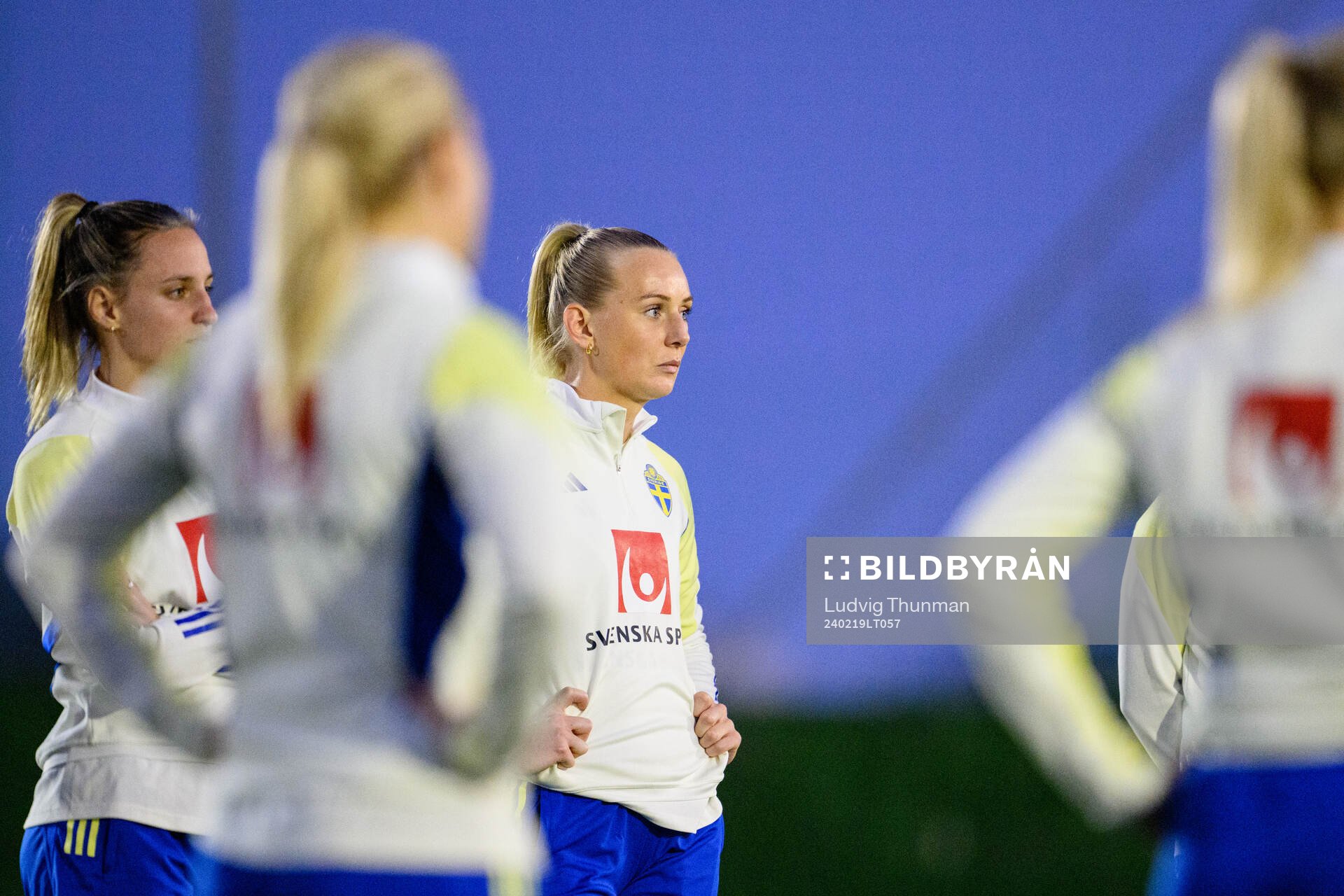 Stina Blackstenius of Sweden of the women's national