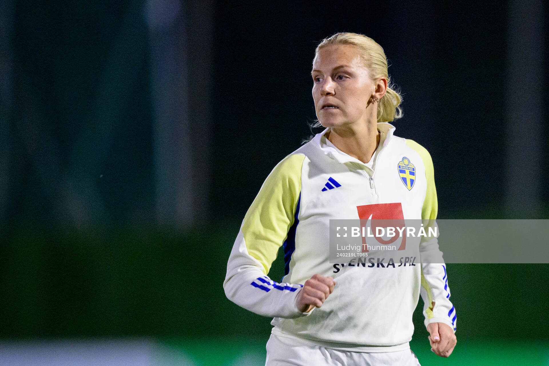 Josefine Rybrink of Sweden of the women's national football