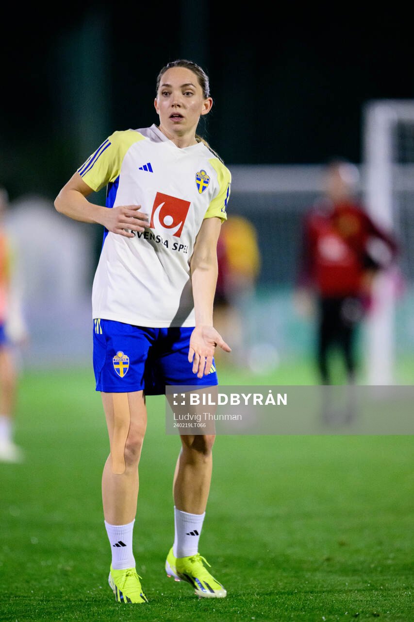 Elin Rubensson of Sweden of the women's national football