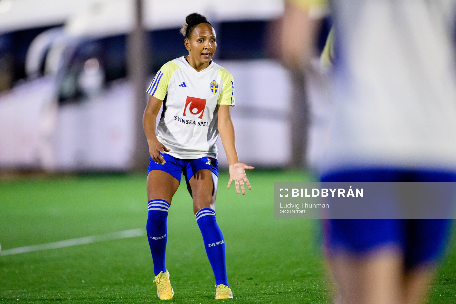 Madelen Janogy of Sweden of the women's national football