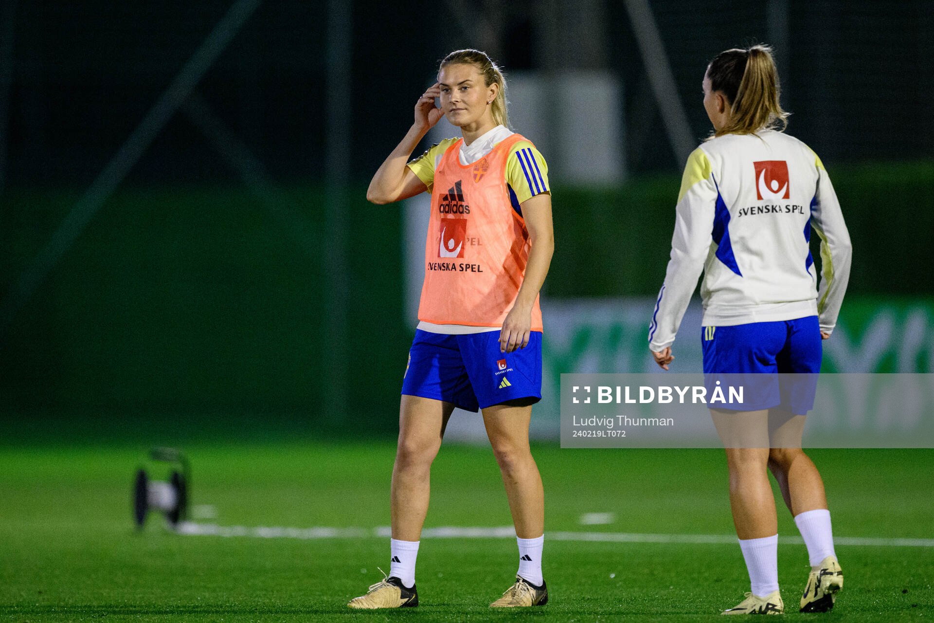 Amanda Nildén of Sweden of the women's national football