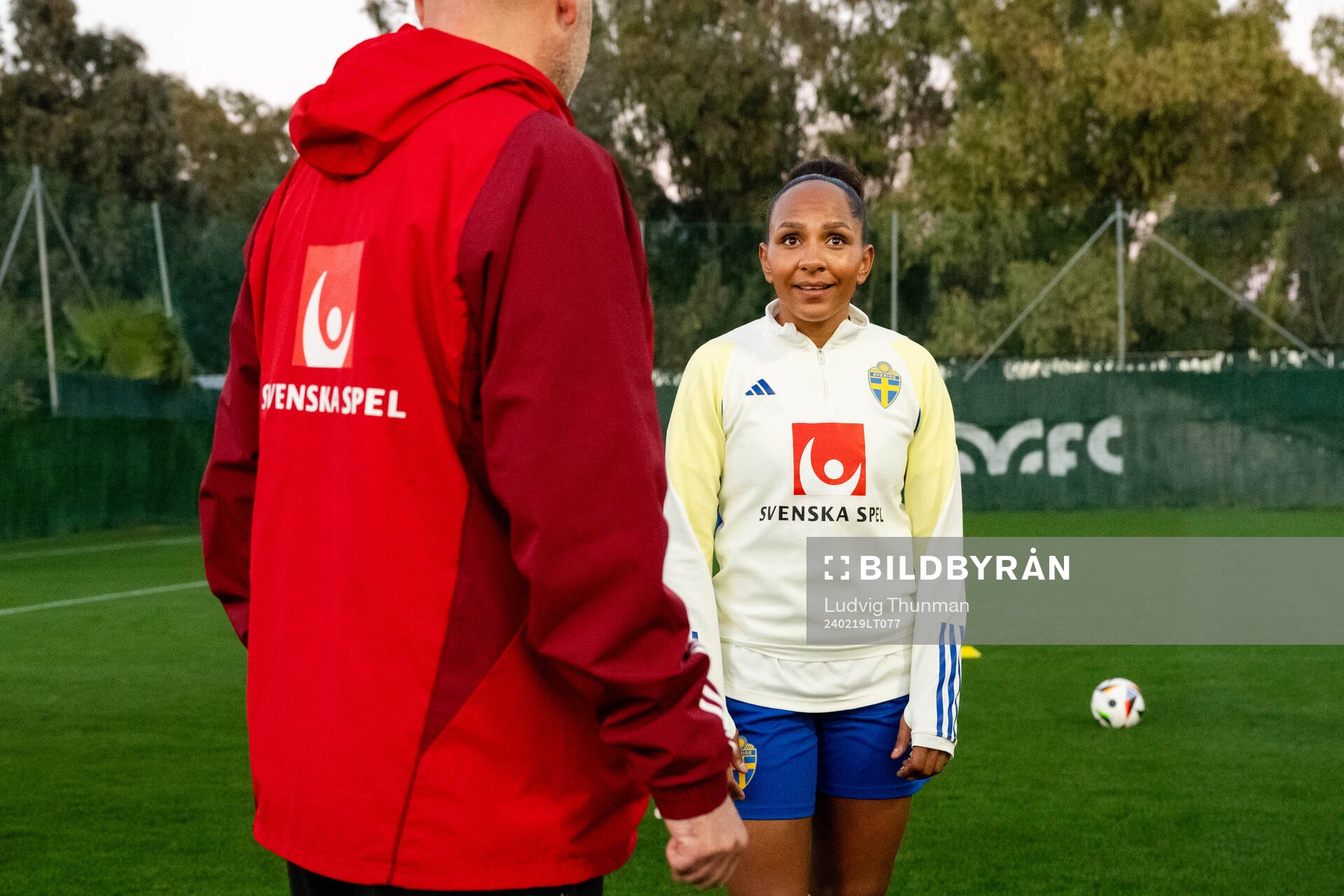 Madelen Janogy of the women's national football team of