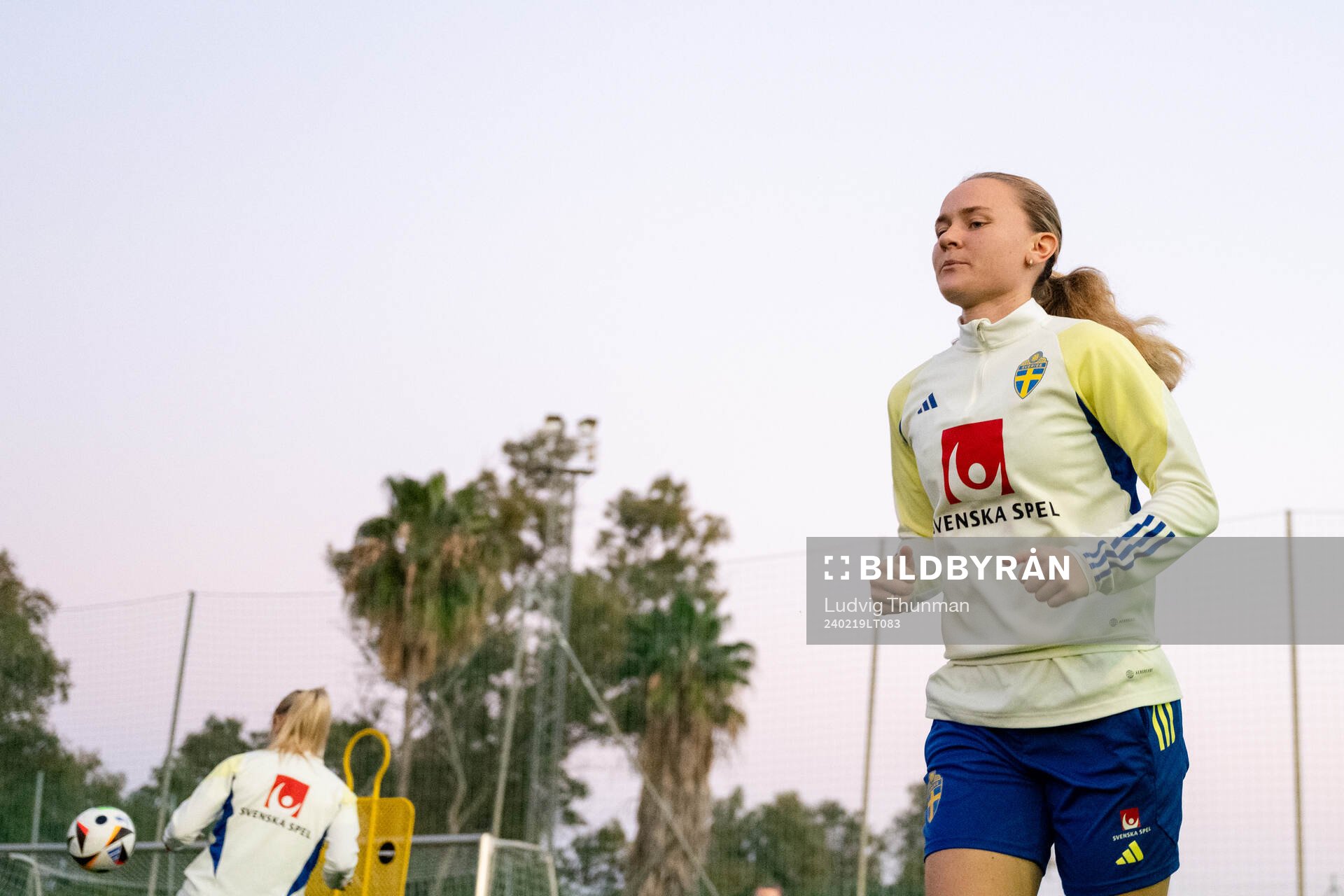 Matilda Vinberg of the women's national football team of