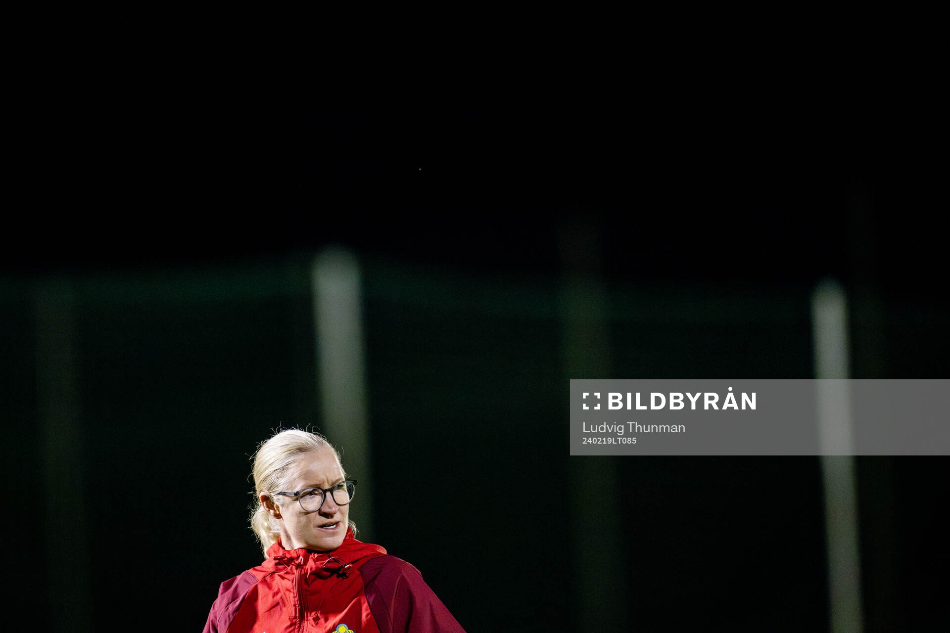 Assistant coach Victoria Sandell of the women's national