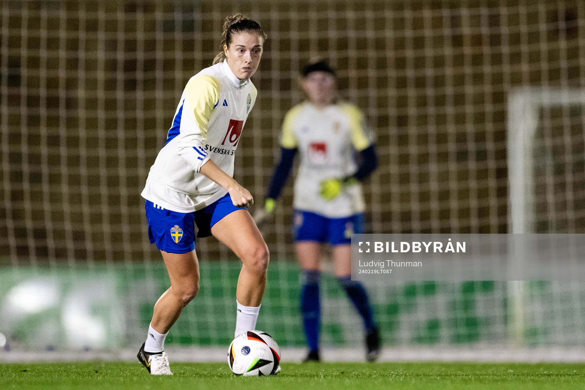 Filippa Angeldahl of the women's national football team of