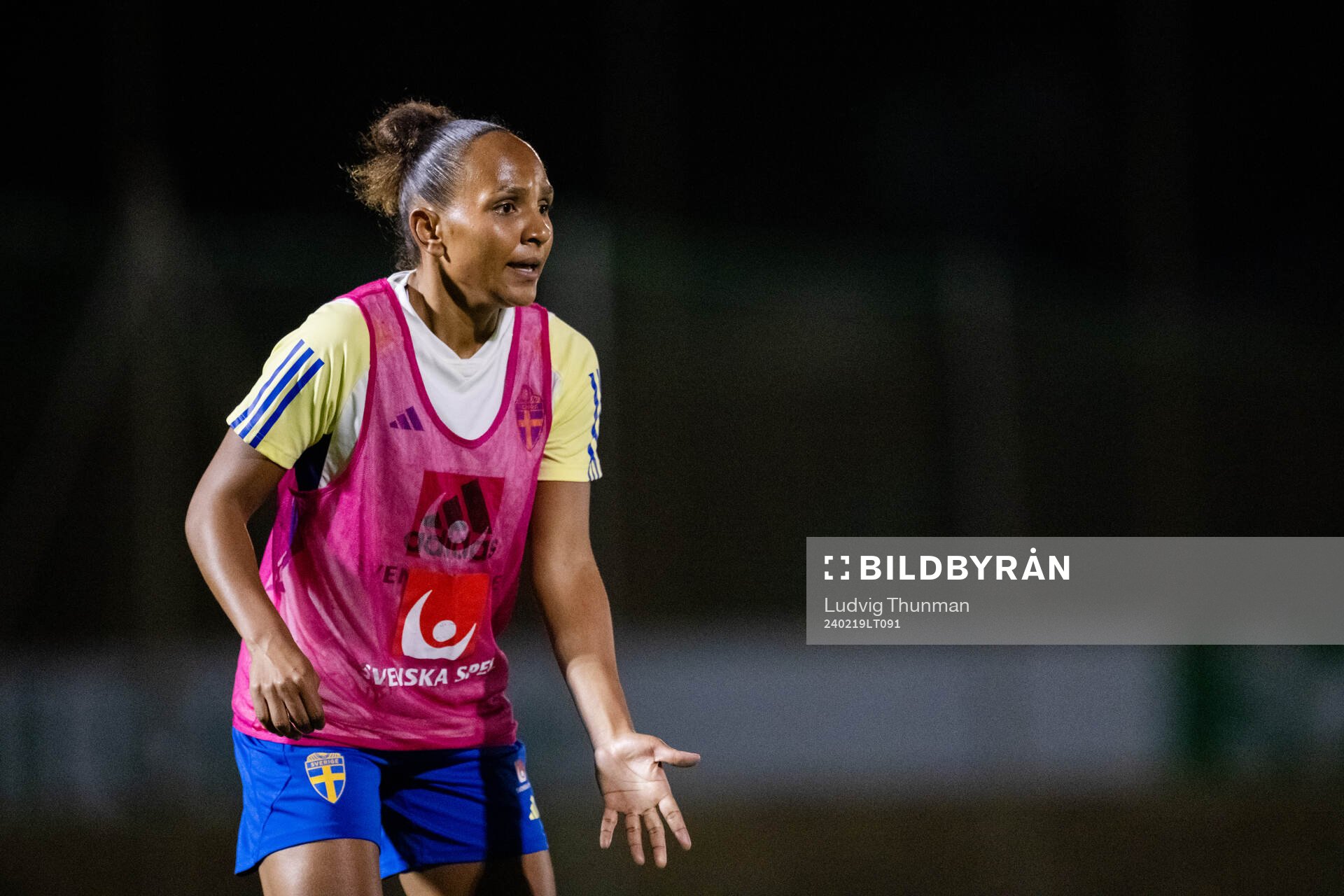 Madelen Janogy of the women's national football team of