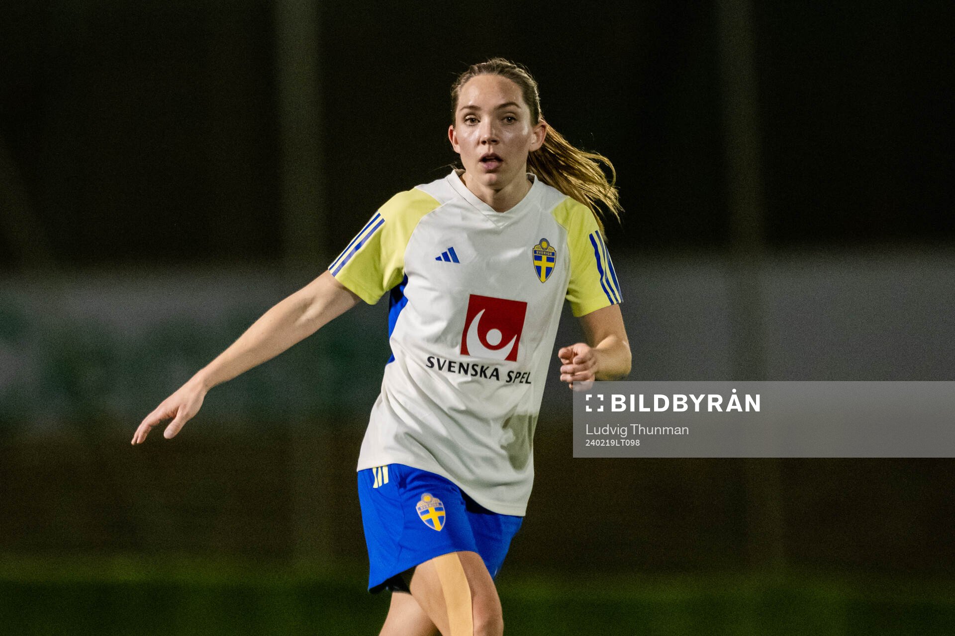 Elin Rubensson of the women's national football team of