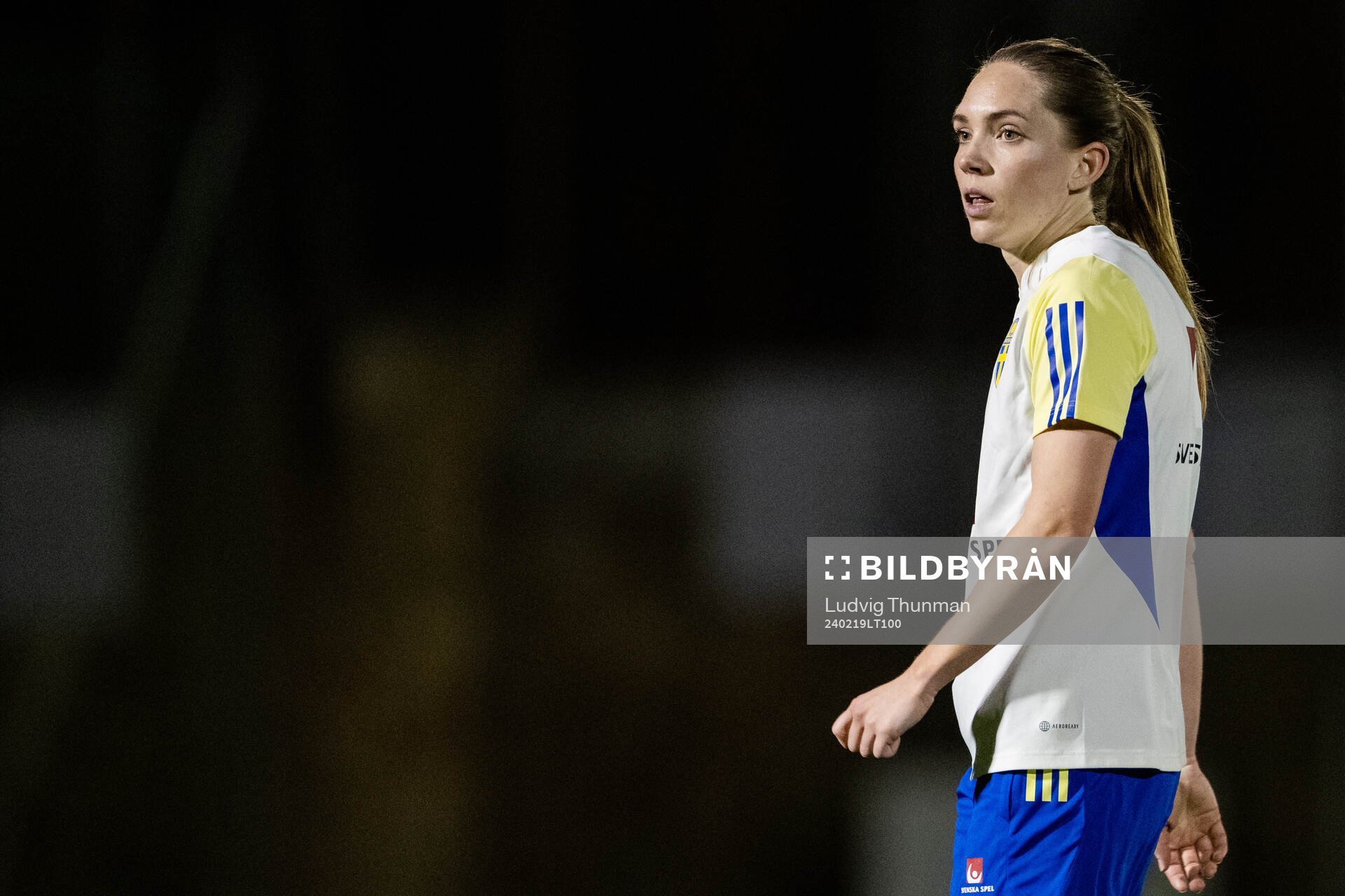 Elin Rubensson of the women's national football team of
